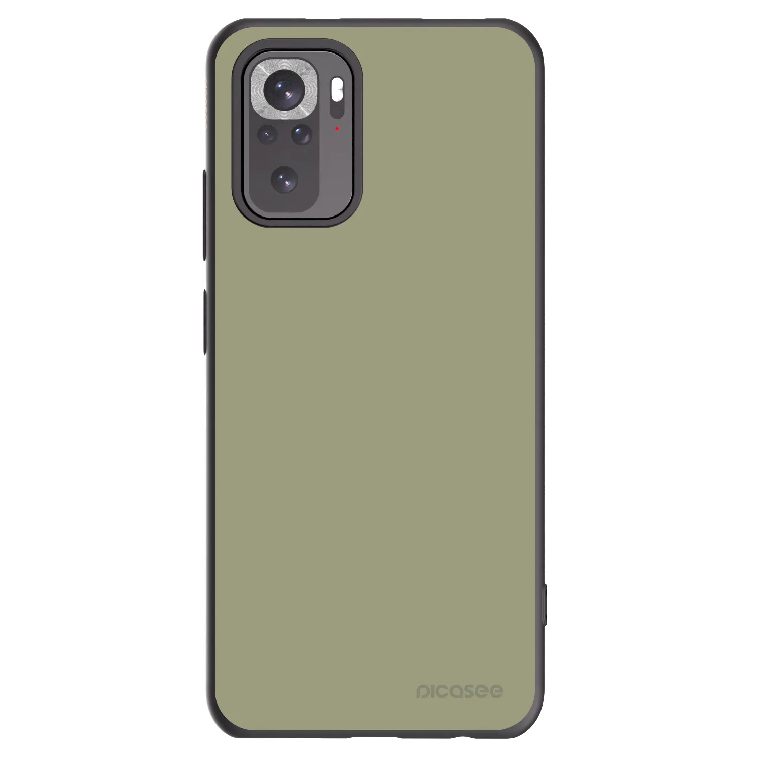Picasee silikonowe czarne etui na Xiaomi Redmi Note 10 - Dewy Dawn