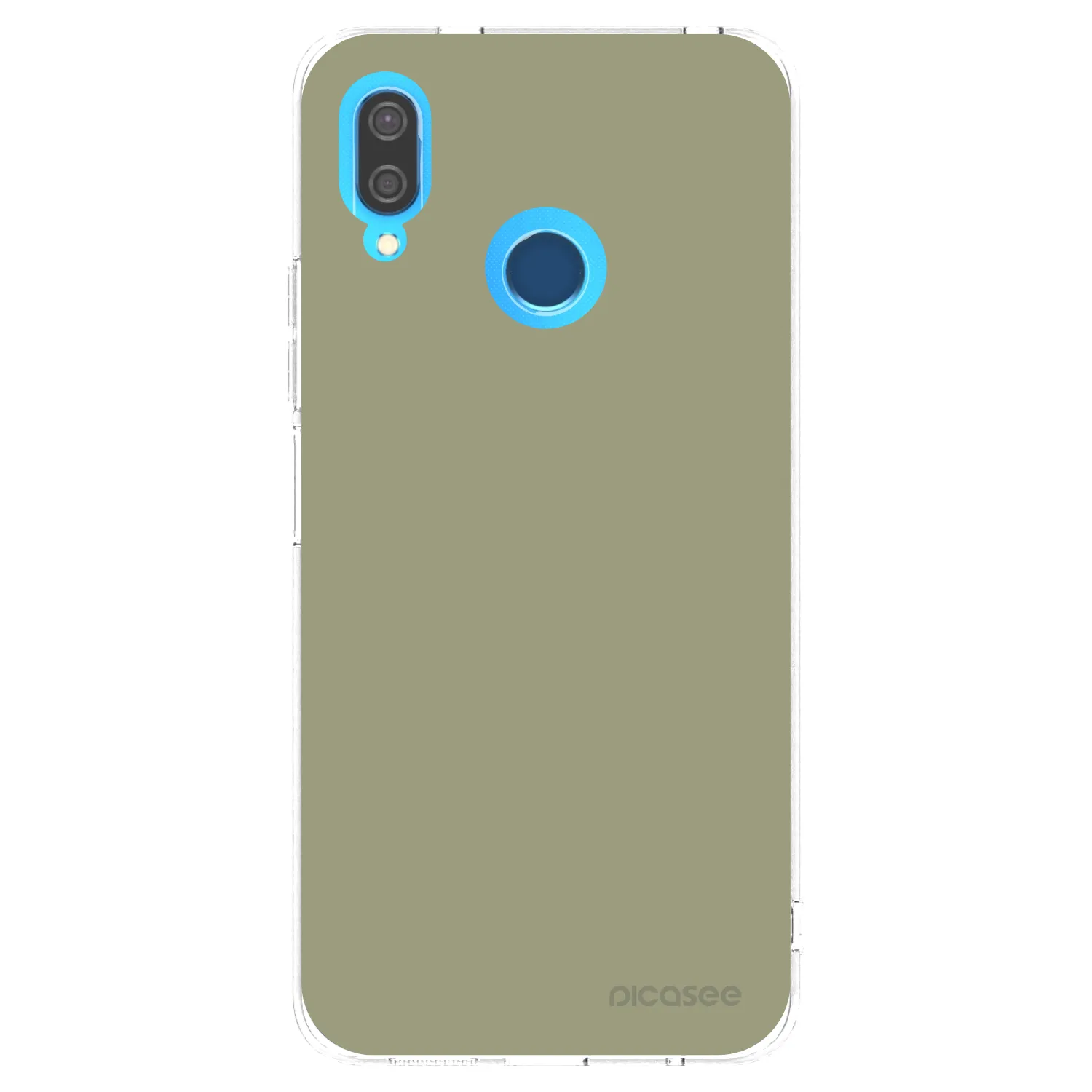 Picasee silikonowe przeźroczyste etui na Huawei P20 Lite - Dewy Dawn