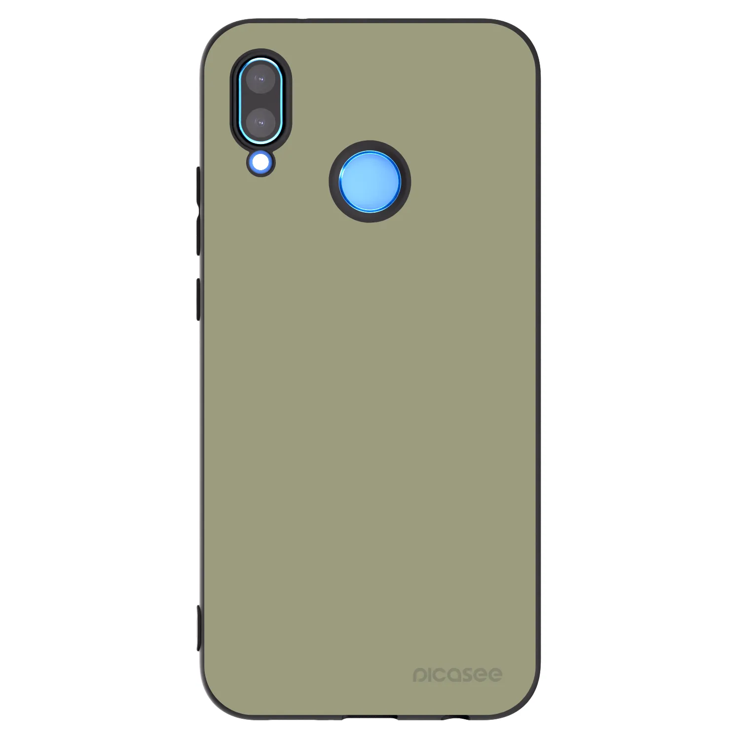 Picasee silikonowe czarne etui na Huawei P20 Lite - Dewy Dawn