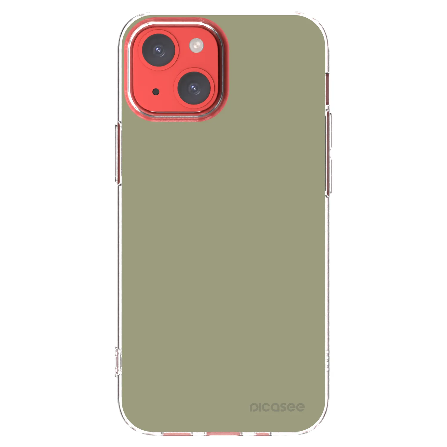 Picasee silikonowe przeźroczyste etui na Apple iPhone 13 mini - Dewy Dawn