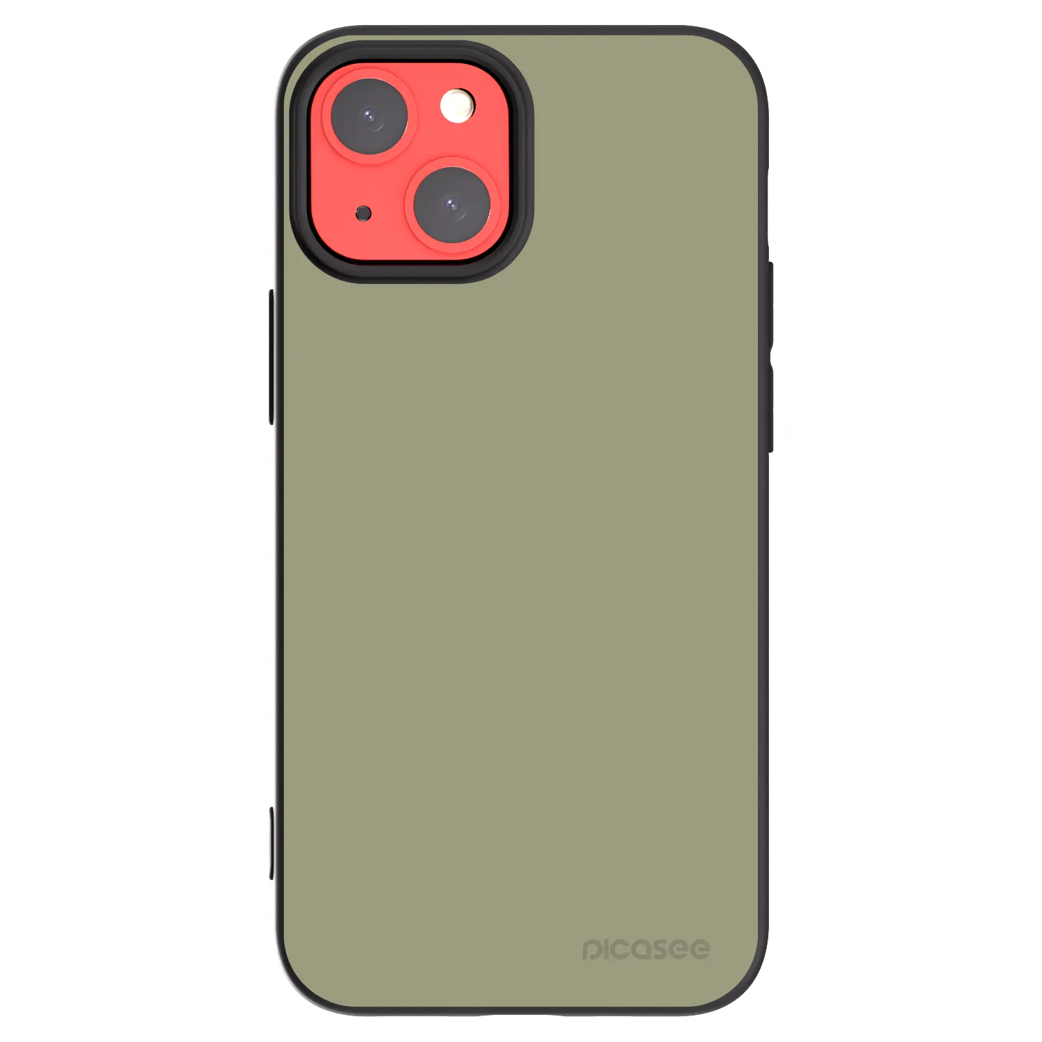 Picasee silikonowe czarne etui na Apple iPhone 13 mini - Dewy Dawn