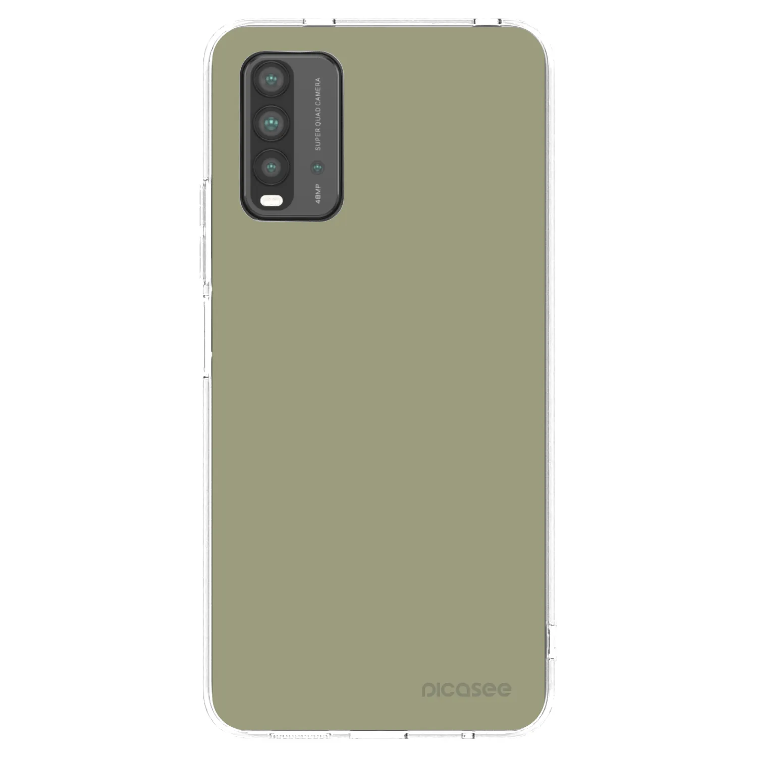 Picasee silikonowe czarne etui na Xiaomi Redmi 9T - Dewy Dawn
