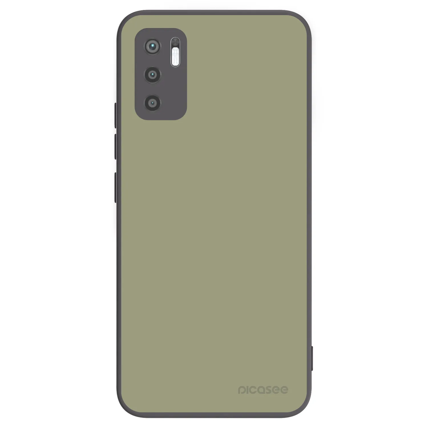 Picasee silikonowe czarne etui na Xiaomi Redmi Note 10 5G - Dewy Dawn