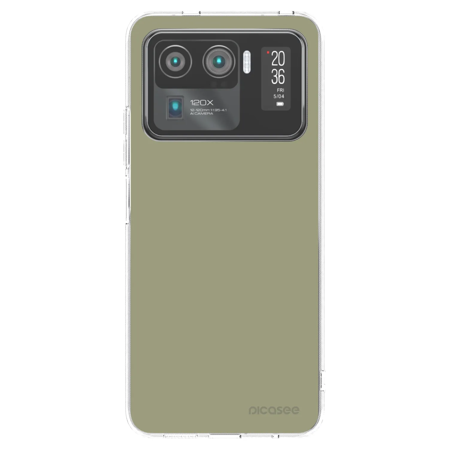 Picasee silikonowe przeźroczyste etui na Xiaomi Mi 11 Ultra - Dewy Dawn
