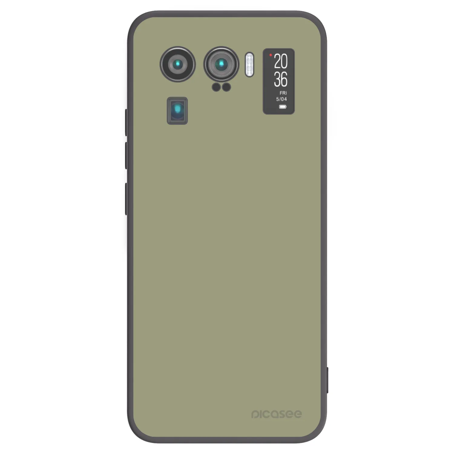 Picasee silikonowe czarne etui na Xiaomi Mi 11 Ultra - Dewy Dawn