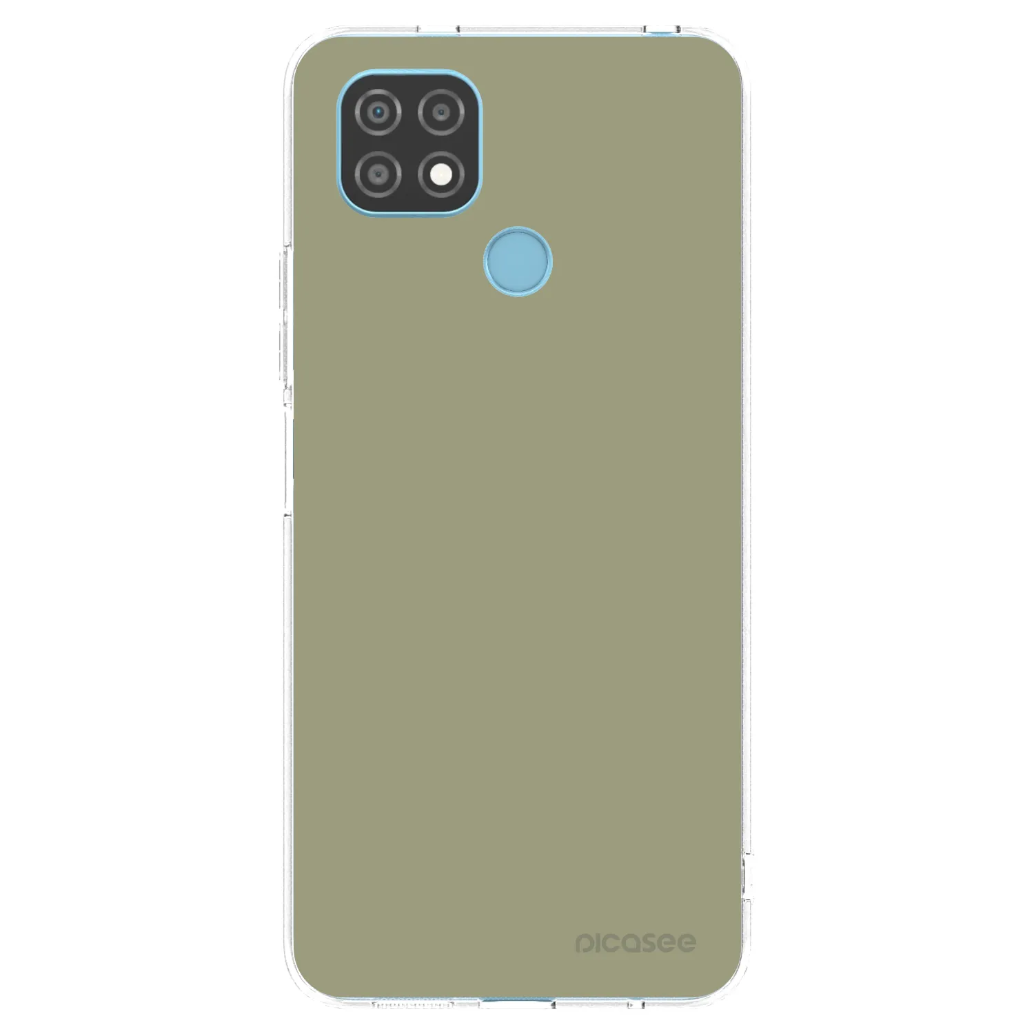 Picasee silikonowe przeźroczyste etui na Realme C21 - Dewy Dawn