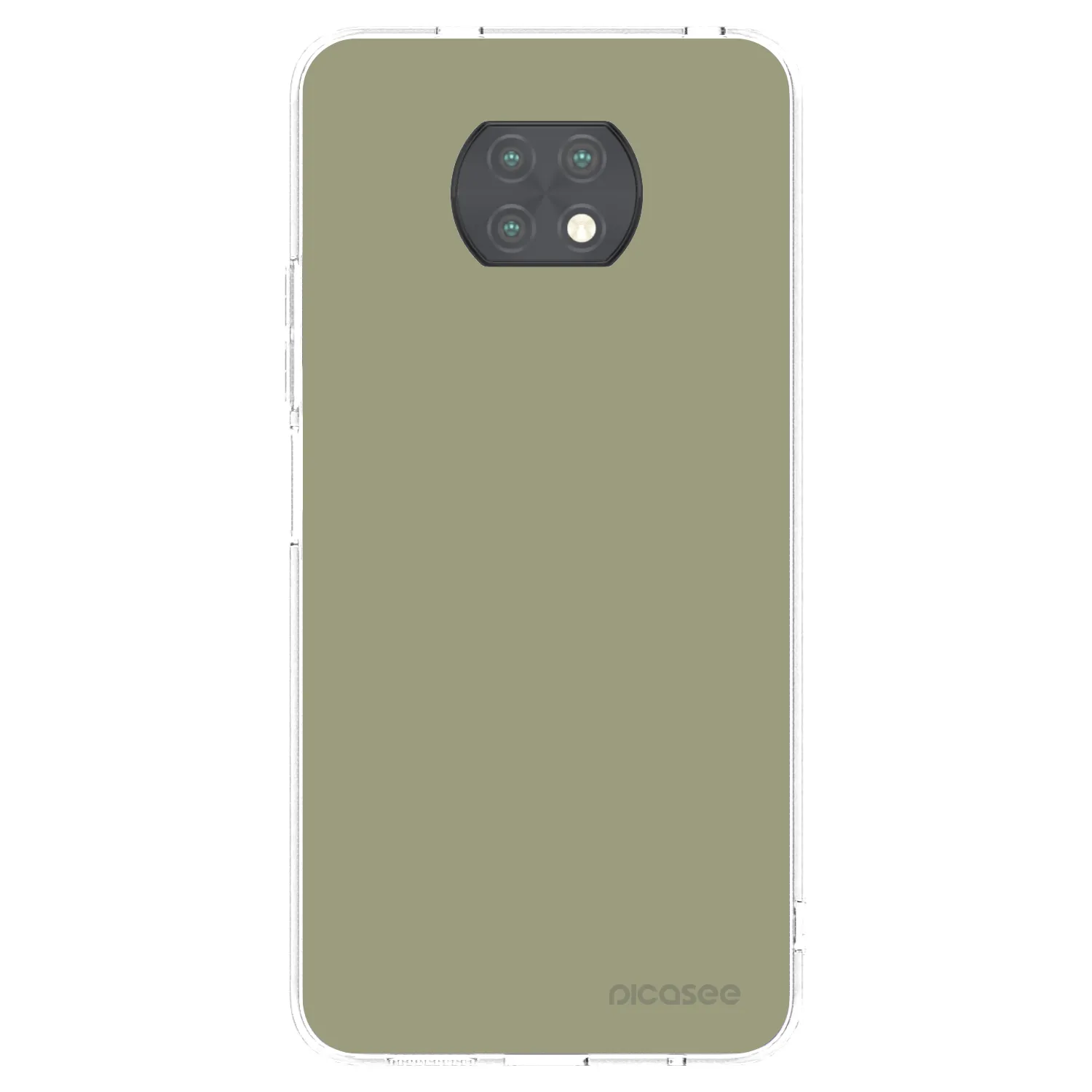 Picasee silikonowe przeźroczyste etui na Xiaomi Redmi Note 9T - Dewy Dawn