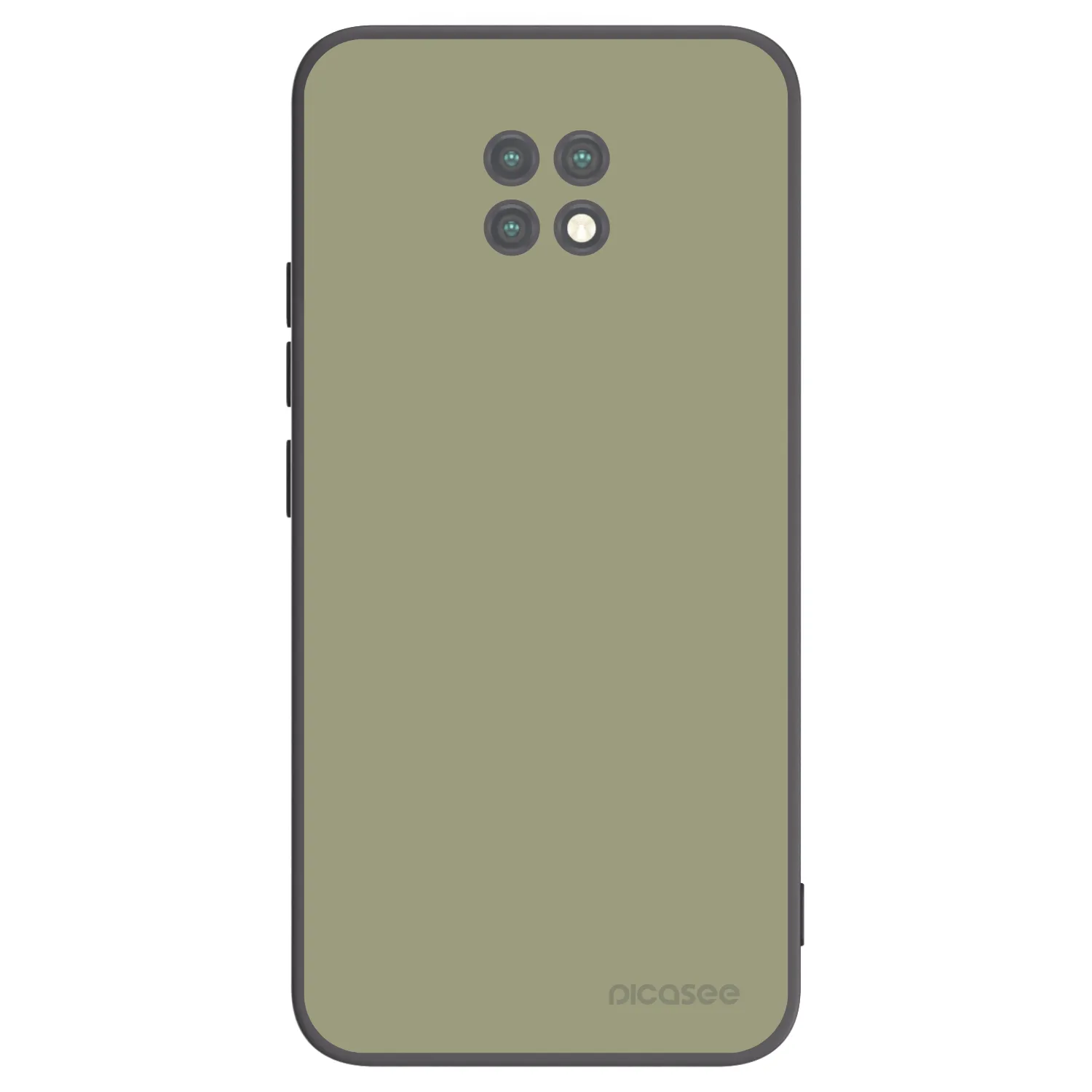 Picasee silikonowe czarne etui na Xiaomi Redmi Note 9T - Dewy Dawn
