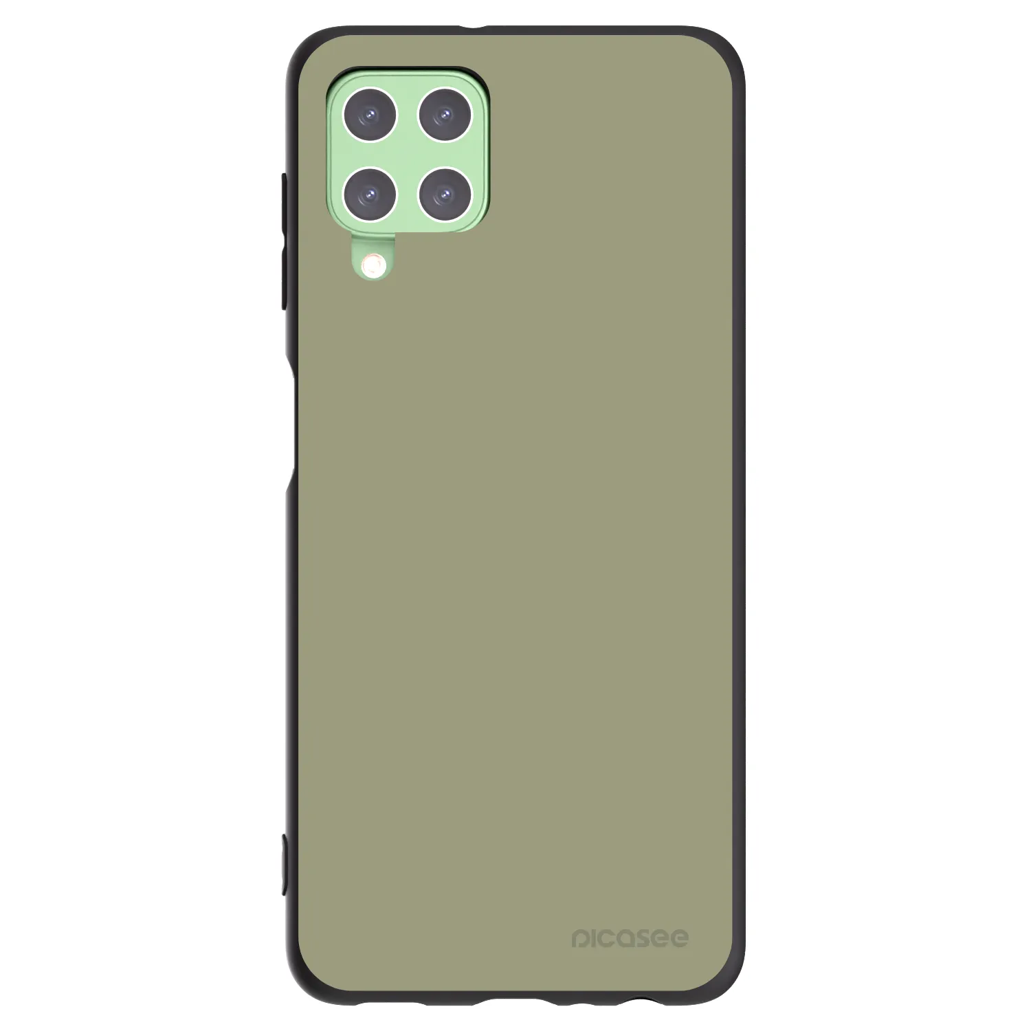 Picasee silikonowe czarne etui na Samsung Galaxy A22 A225F 4G - Dewy Dawn