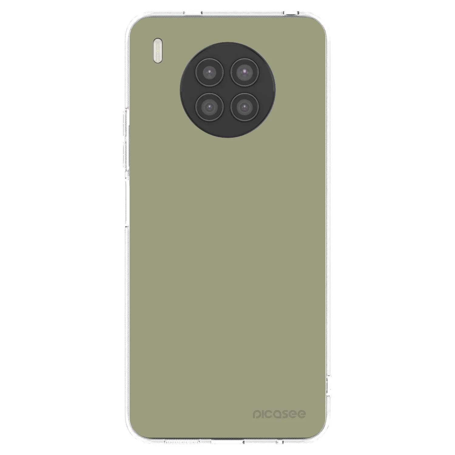 Picasee silikonowe przeźroczyste etui na Huawei Nova 8i - Dewy Dawn