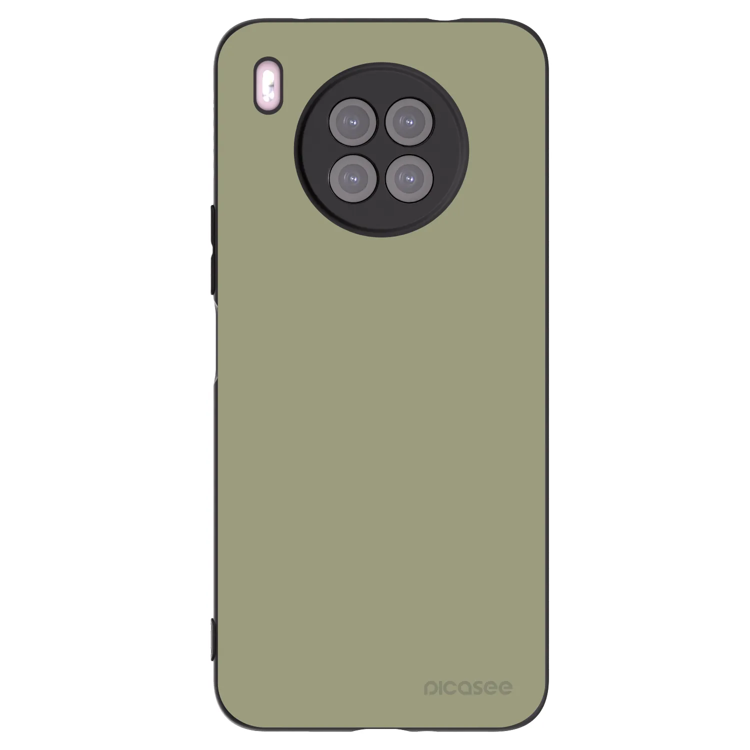 Picasee silikonowe czarne etui na Huawei Nova 8i - Dewy Dawn