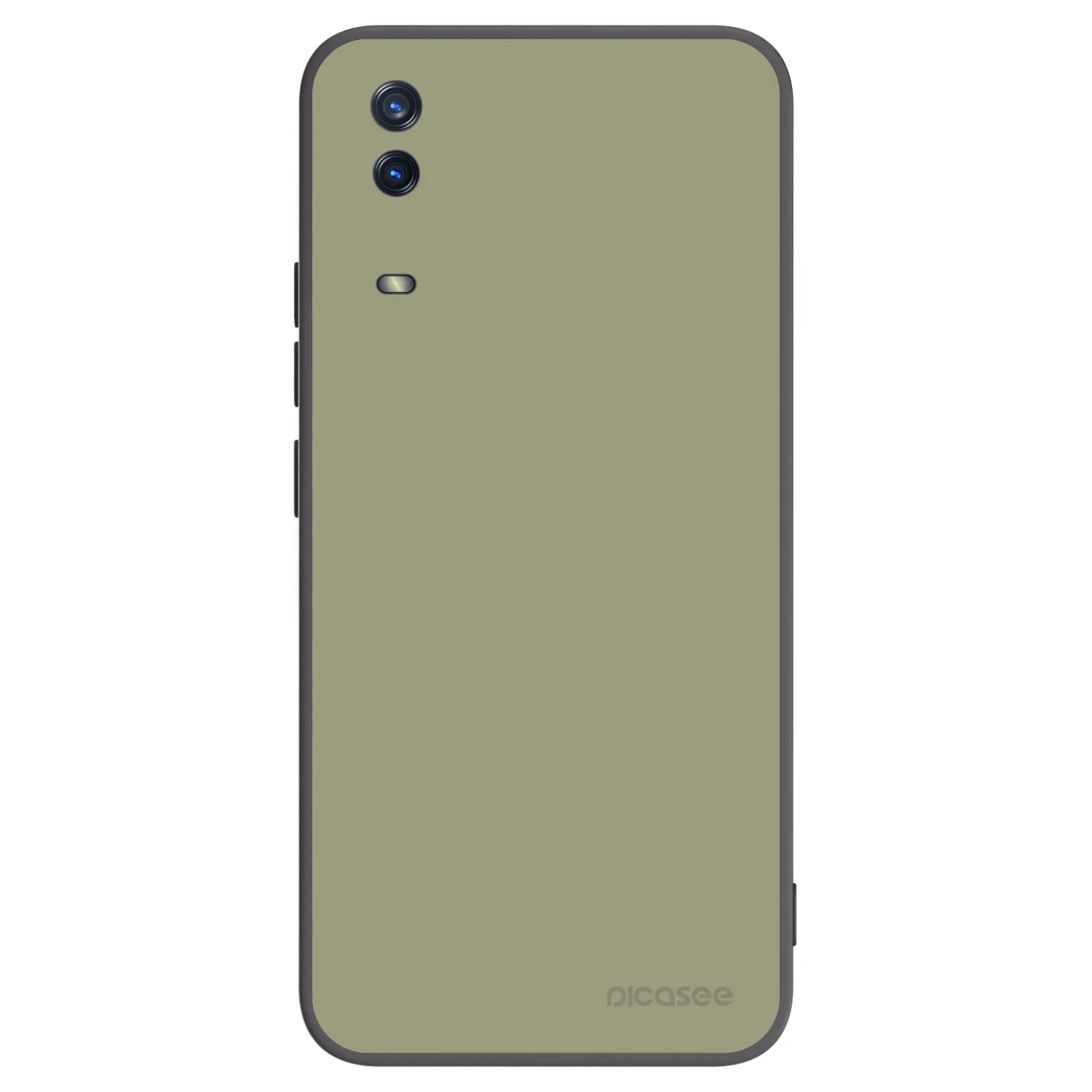 Picasee silikonowe czarne etui na Vivo Y11s - Dewy Dawn