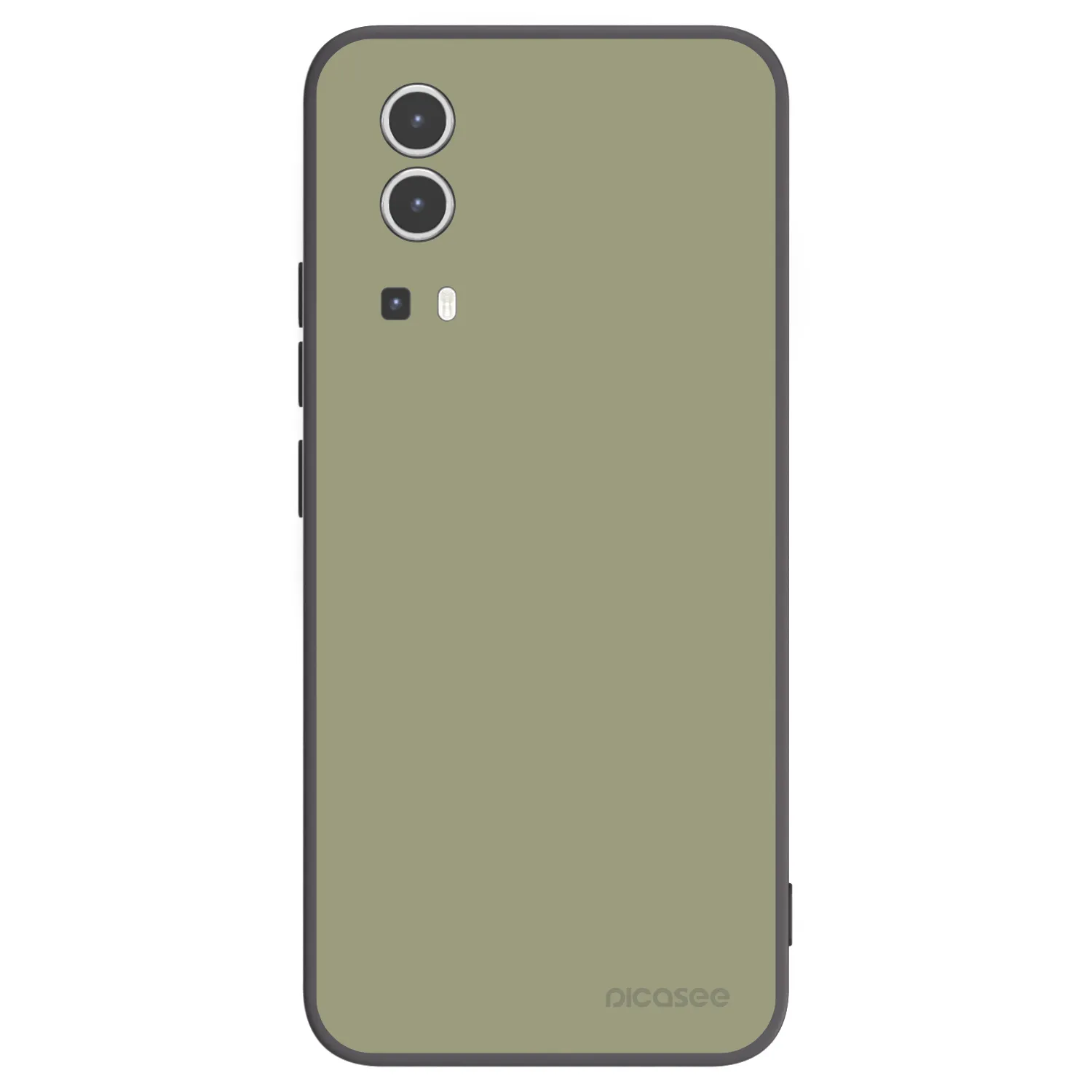 Picasee silikonowe czarne etui na Vivo Y72 5G - Dewy Dawn