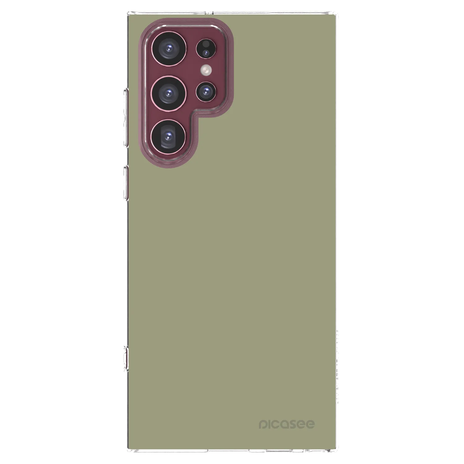Picasee silikonowe przeźroczyste etui na Samsung Galaxy S22 Ultra 5G - Dewy Dawn