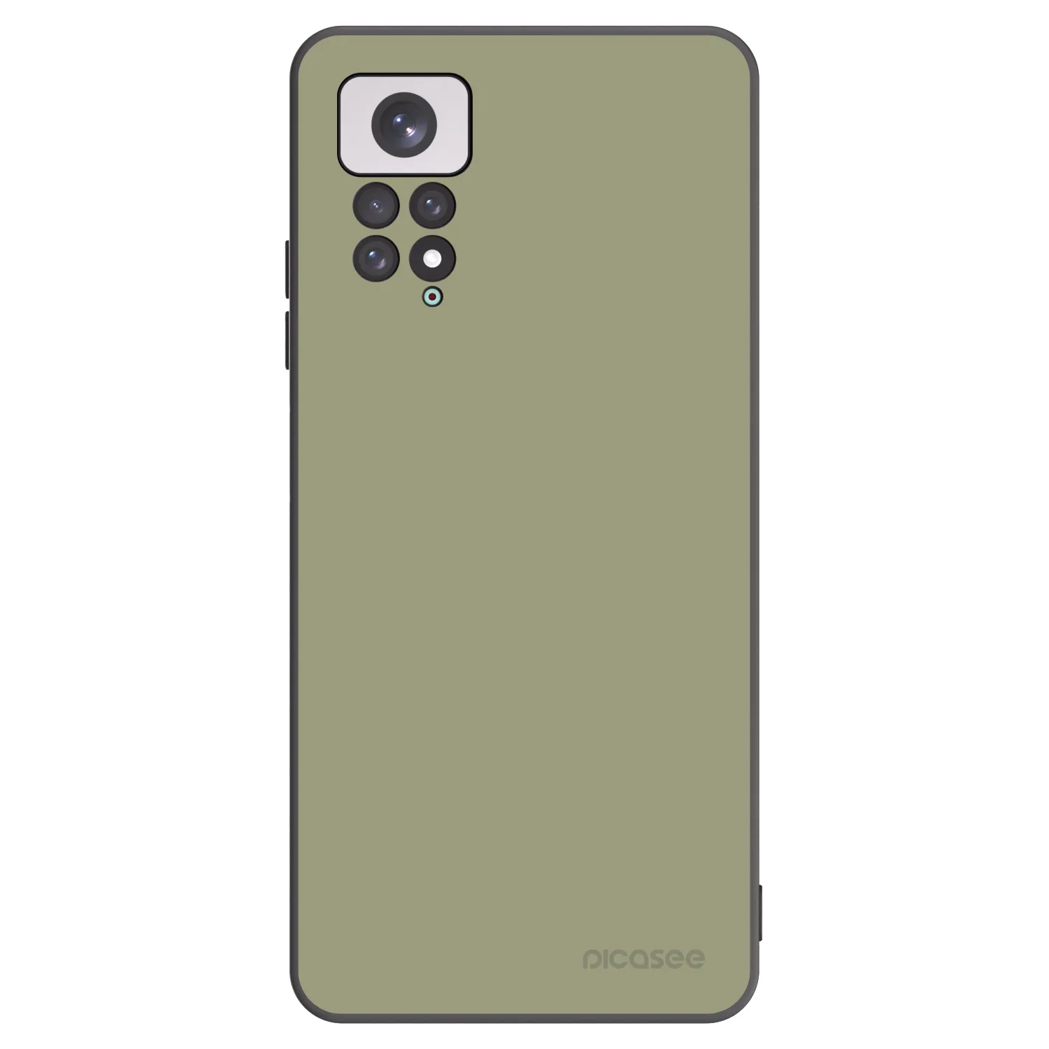 Picasee silikonowe czarne etui na Xiaomi Redmi Note 11 - Dewy Dawn