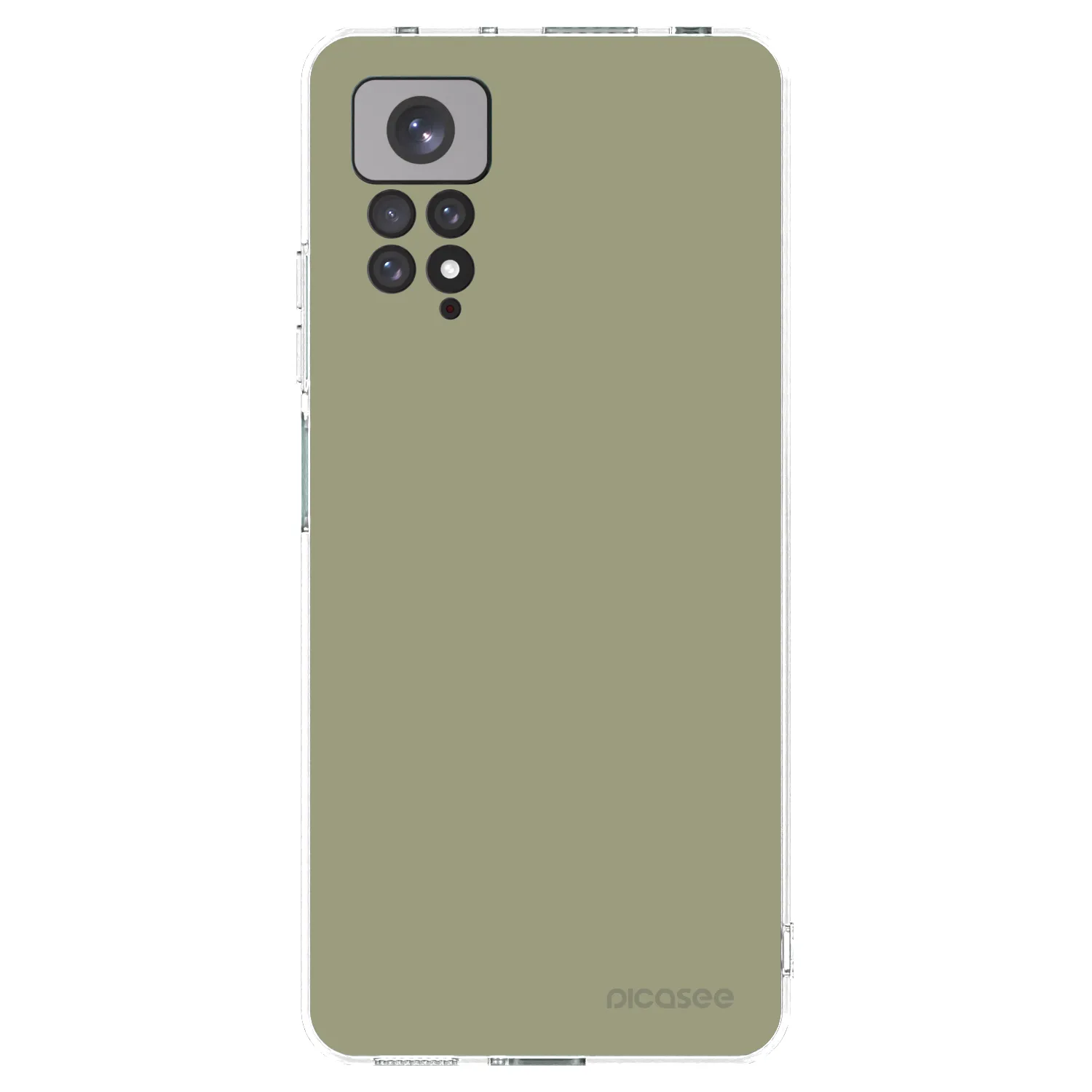 Picasee silikonowe przeźroczyste etui na Xiaomi Redmi Note 11S 4G - Dewy Dawn