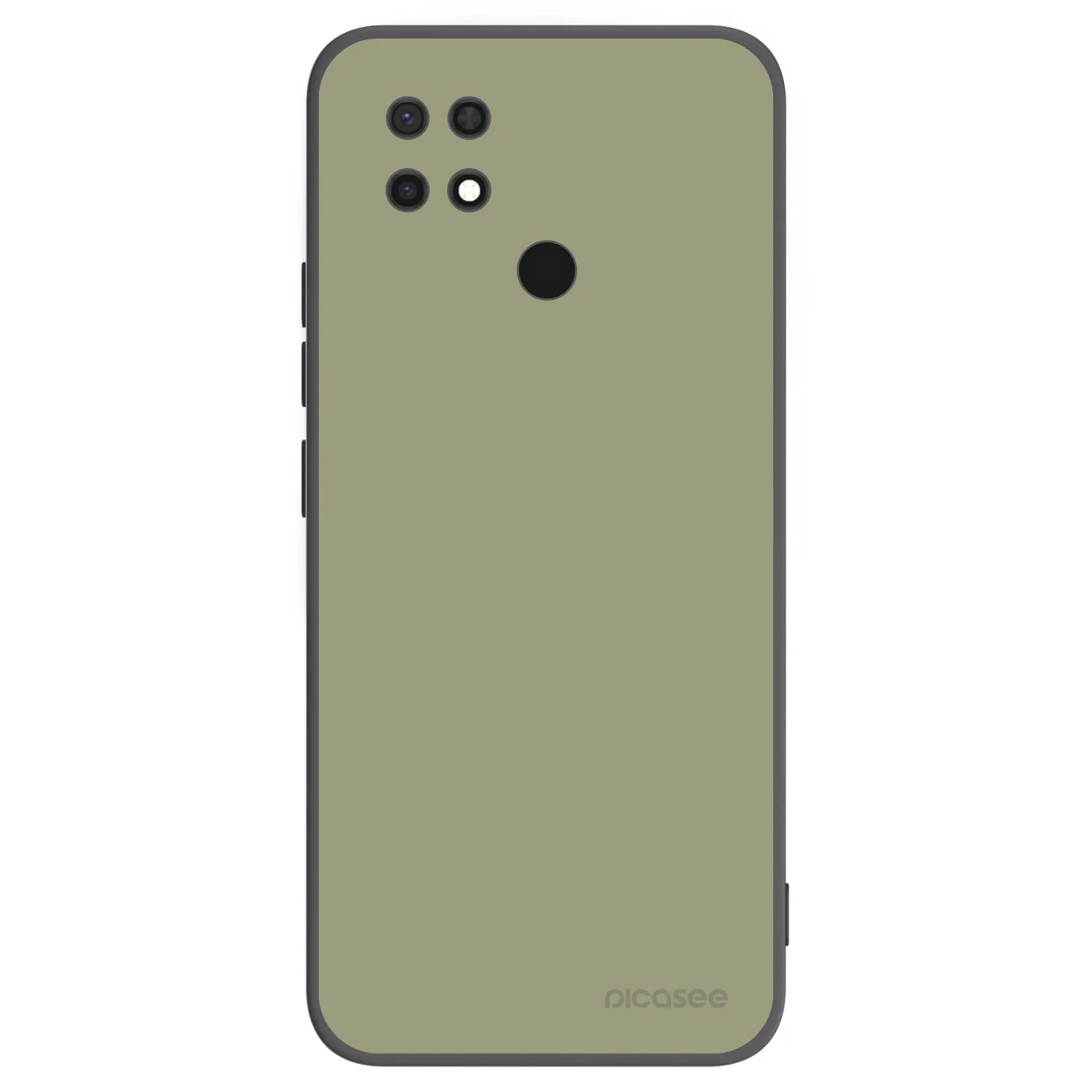 Picasee silikonowe czarne etui na Xiaomi Redmi 10C - Dewy Dawn