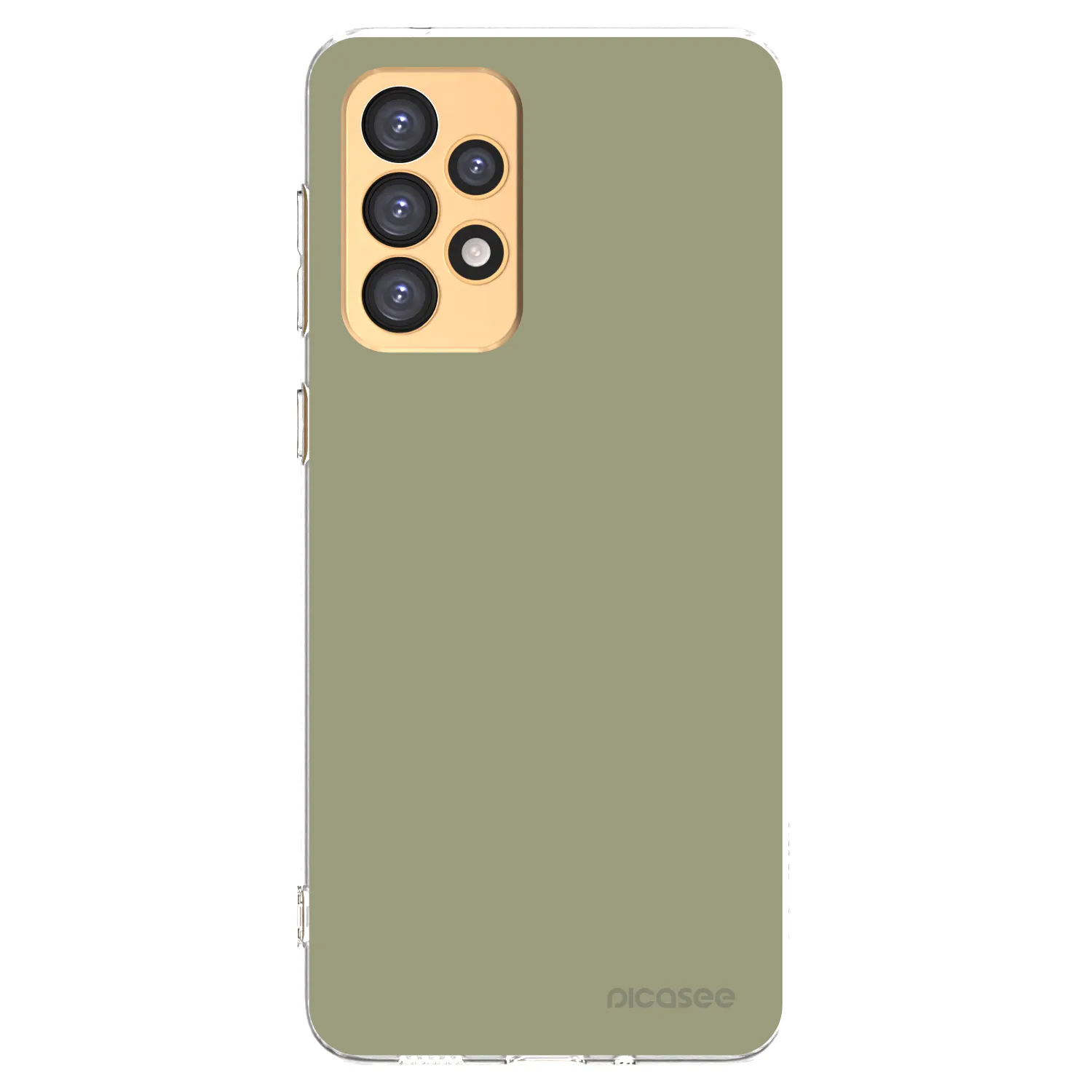 Picasee silikonowe przeźroczyste etui na Samsung Galaxy A33 5G A336 - Dewy Dawn