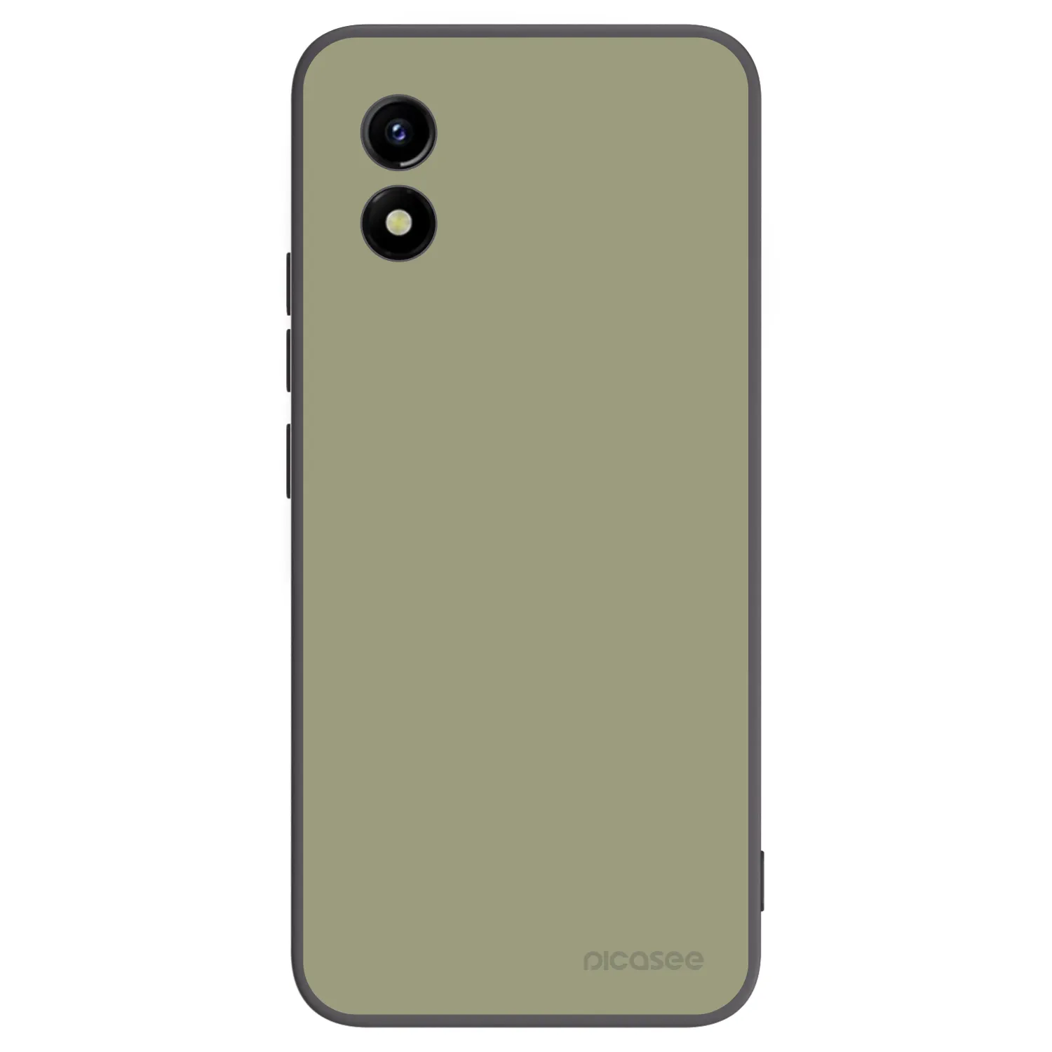 Picasee silikonowe czarne etui na Vivo Y01 - Dewy Dawn