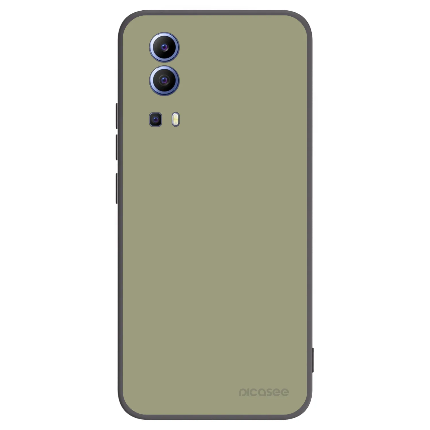 Picasee silikonowe czarne etui na Vivo Y52 5G - Dewy Dawn