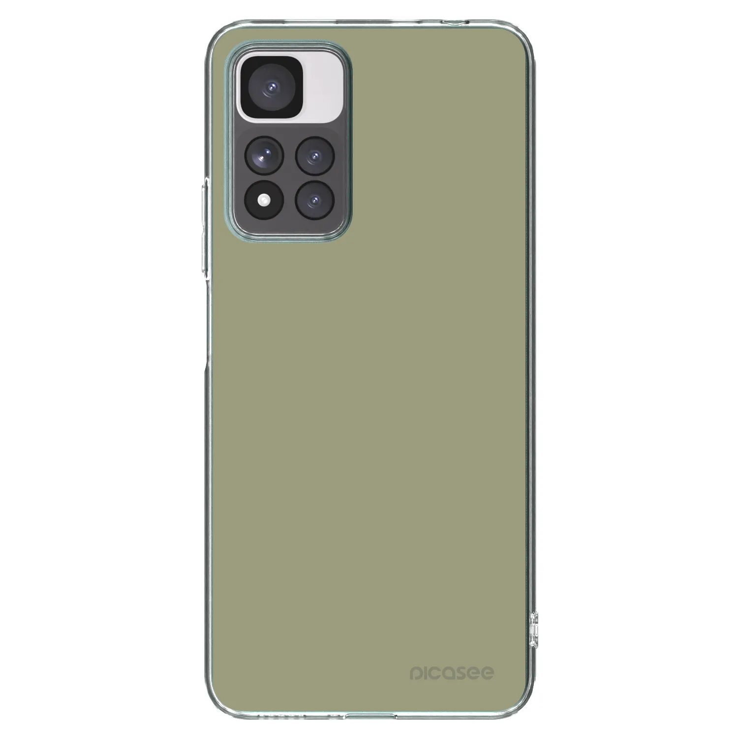 Picasee silikonowe przeźroczyste etui na Xiaomi Redmi Note 11 Pro+ 5G - Dewy Dawn