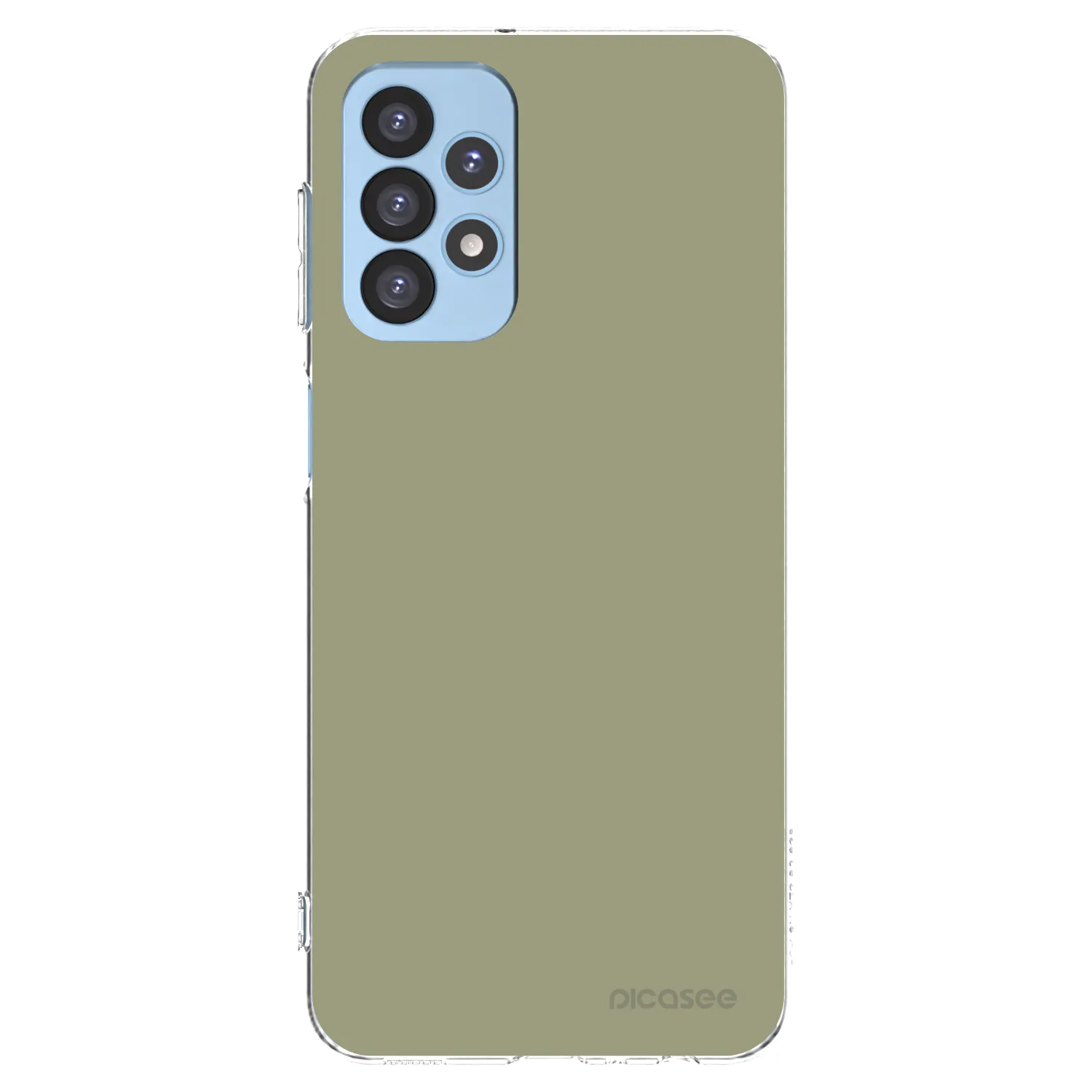 Picasee silikonowe przeźroczyste etui na Samsung Galaxy A23 A235F 4G - Dewy Dawn