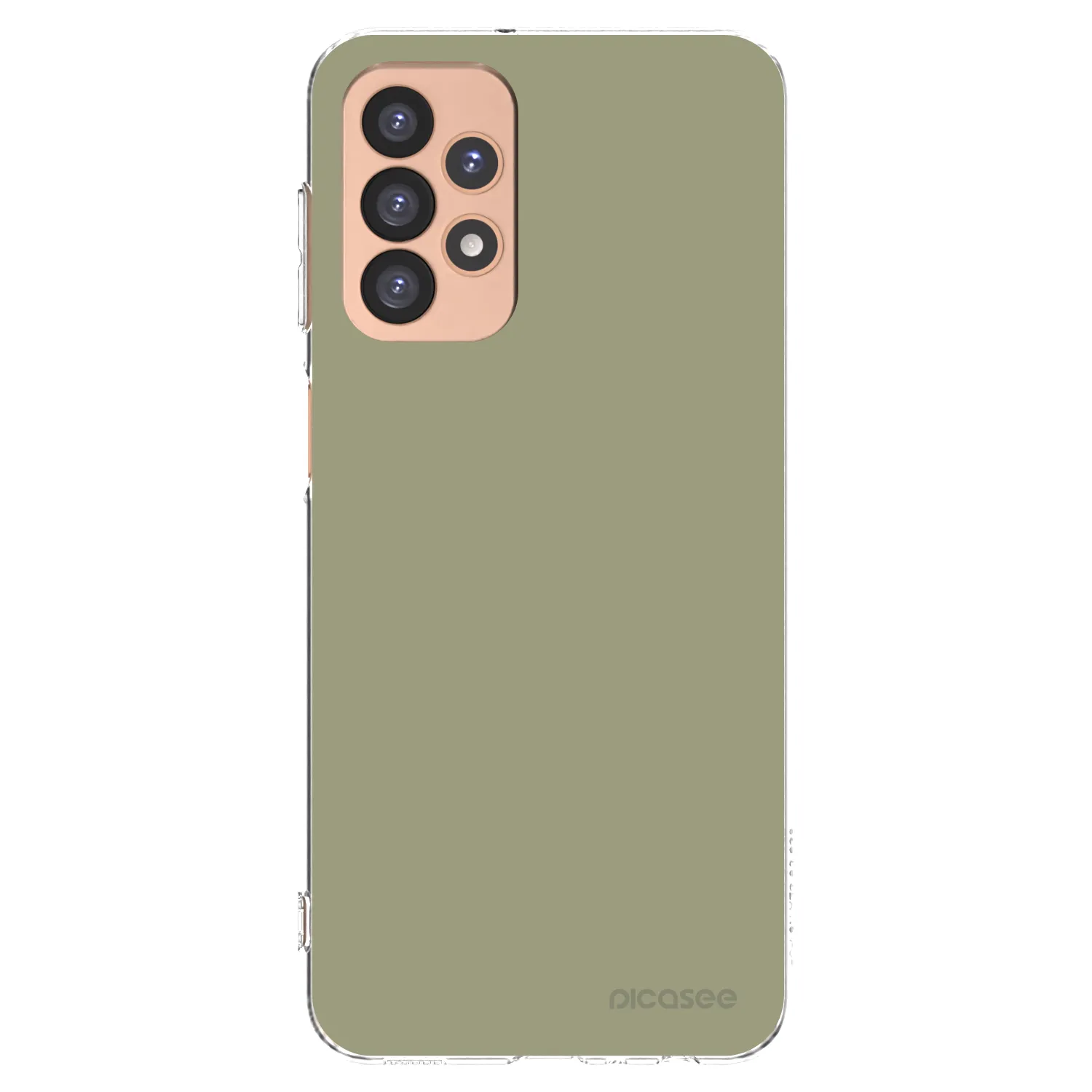 Picasee silikonowe przeźroczyste etui na Samsung Galaxy A23 A236B 5G - Dewy Dawn