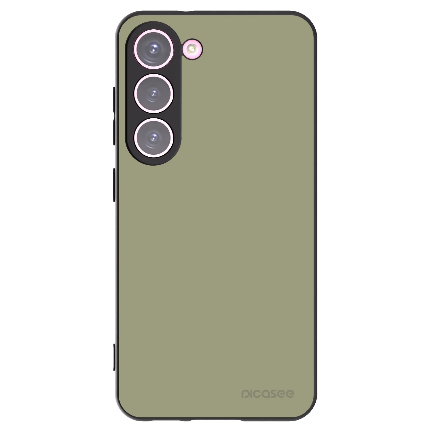 Picasee silikonowe czarne etui na Samsung Galaxy S23 5G - Dewy Dawn