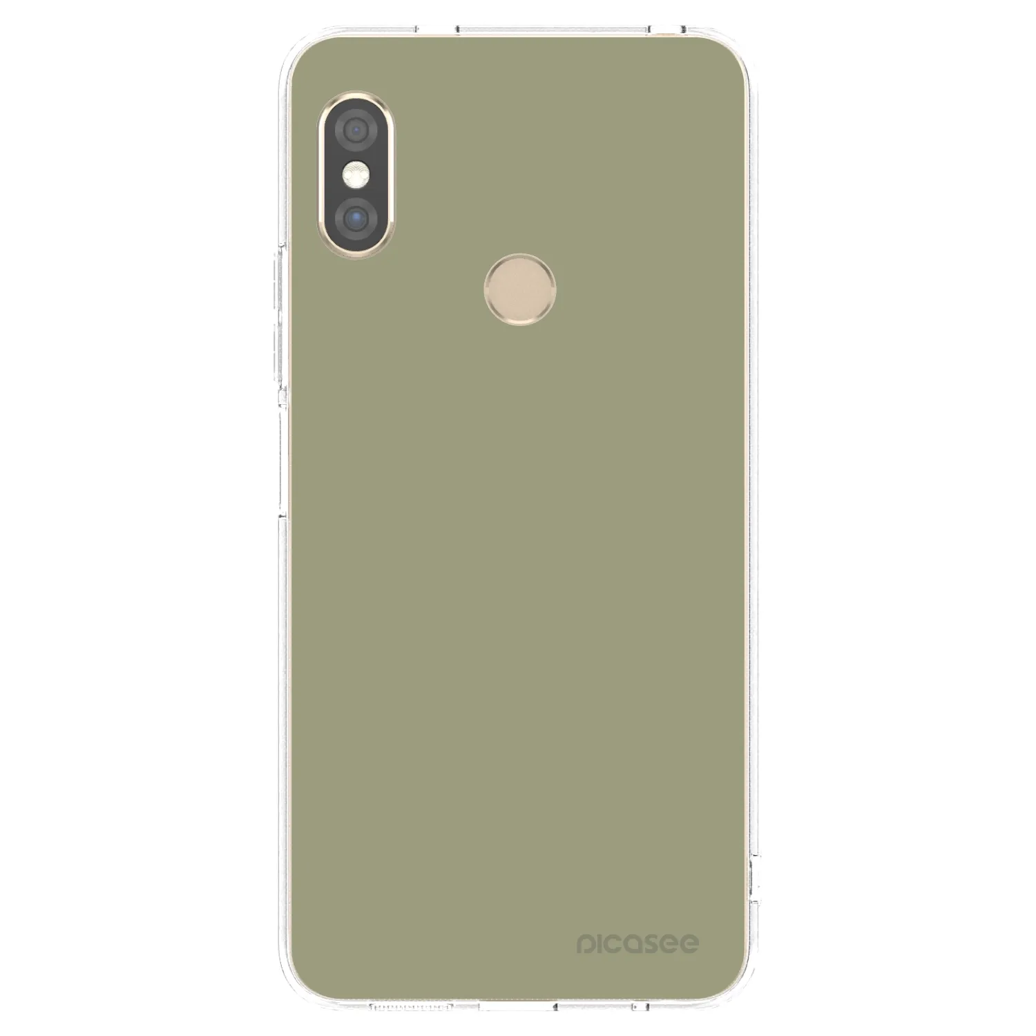 Picasee silikonowe przeźroczyste etui na Xiaomi Redmi Note 5 Global - Dewy Dawn