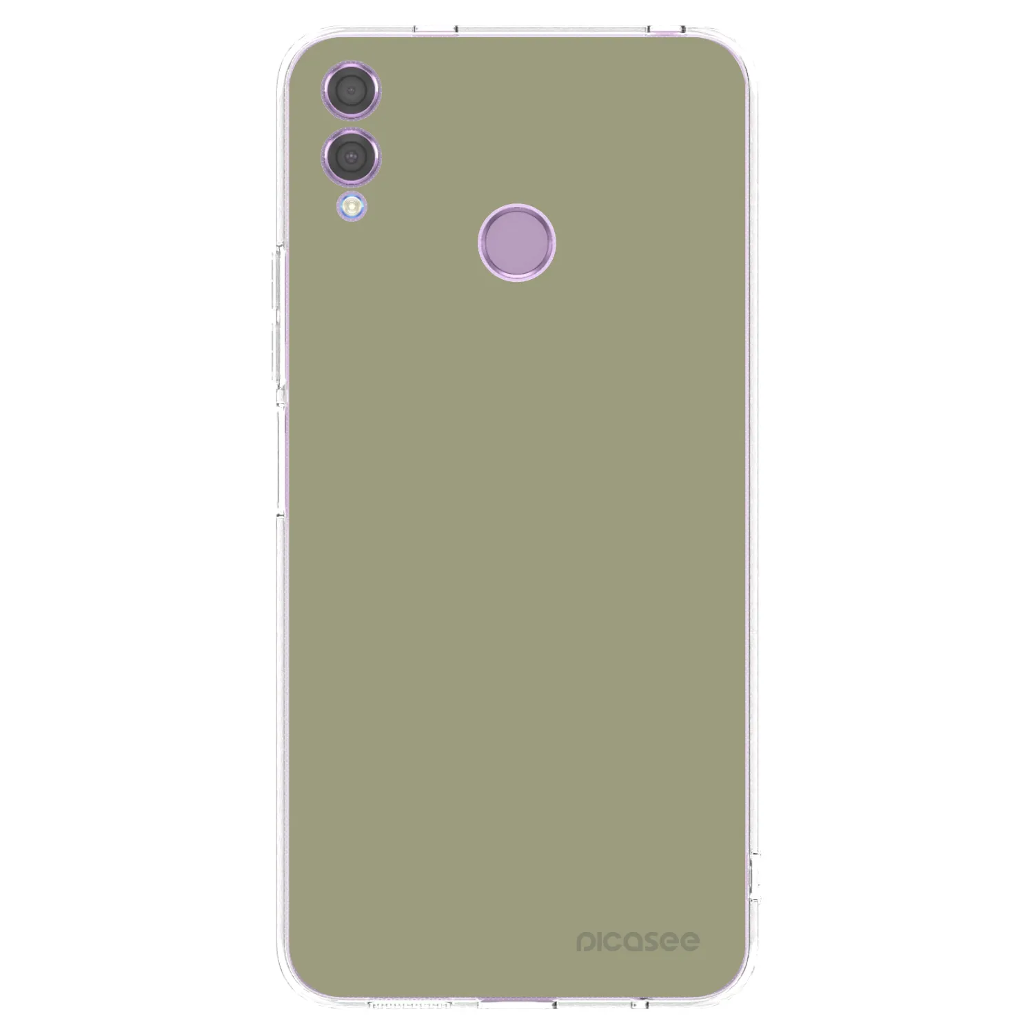 Picasee silikonowe przeźroczyste etui na Honor 8X - Dewy Dawn