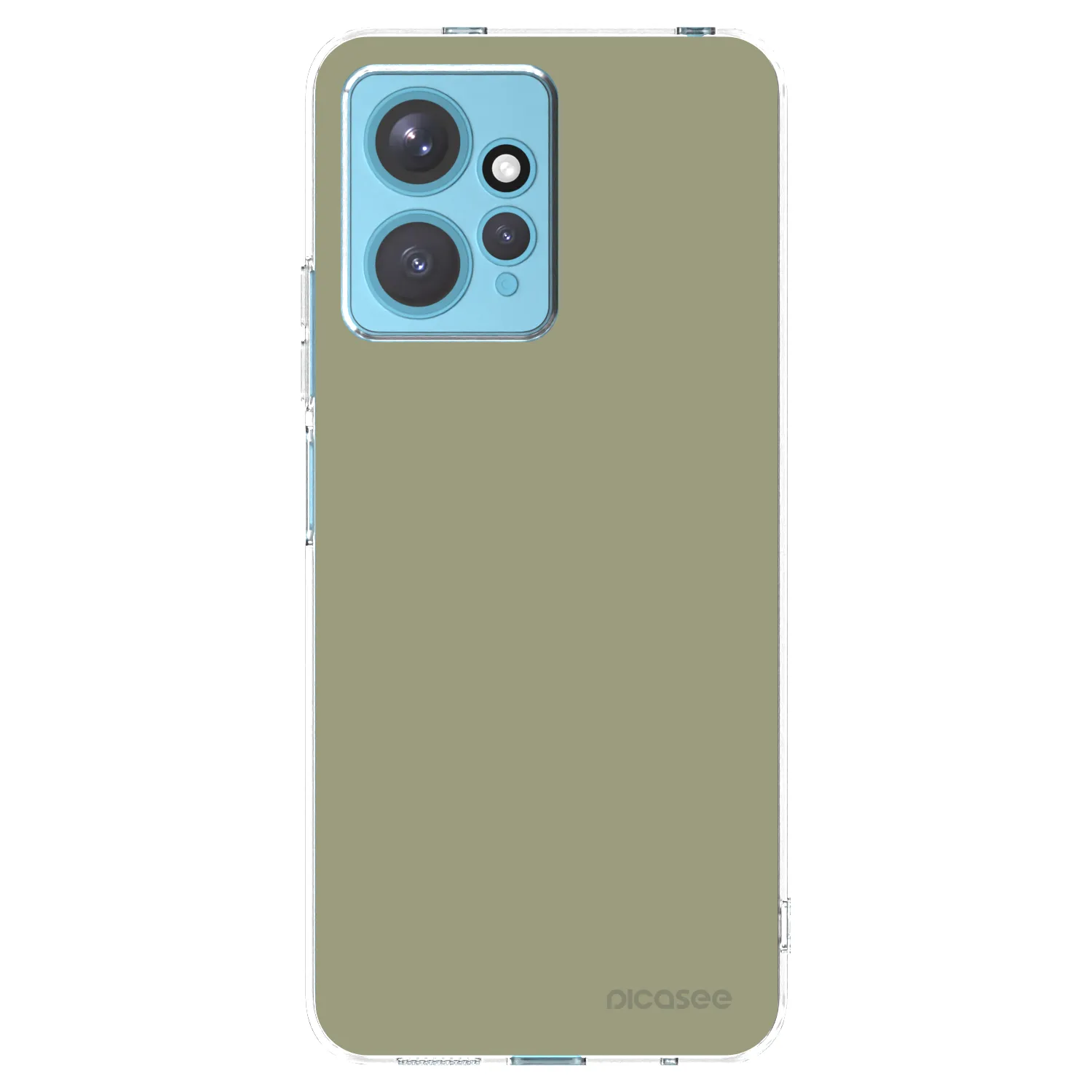 Picasee silikonowe przeźroczyste etui na Xiaomi Redmi Note 12 4G - Dewy Dawn