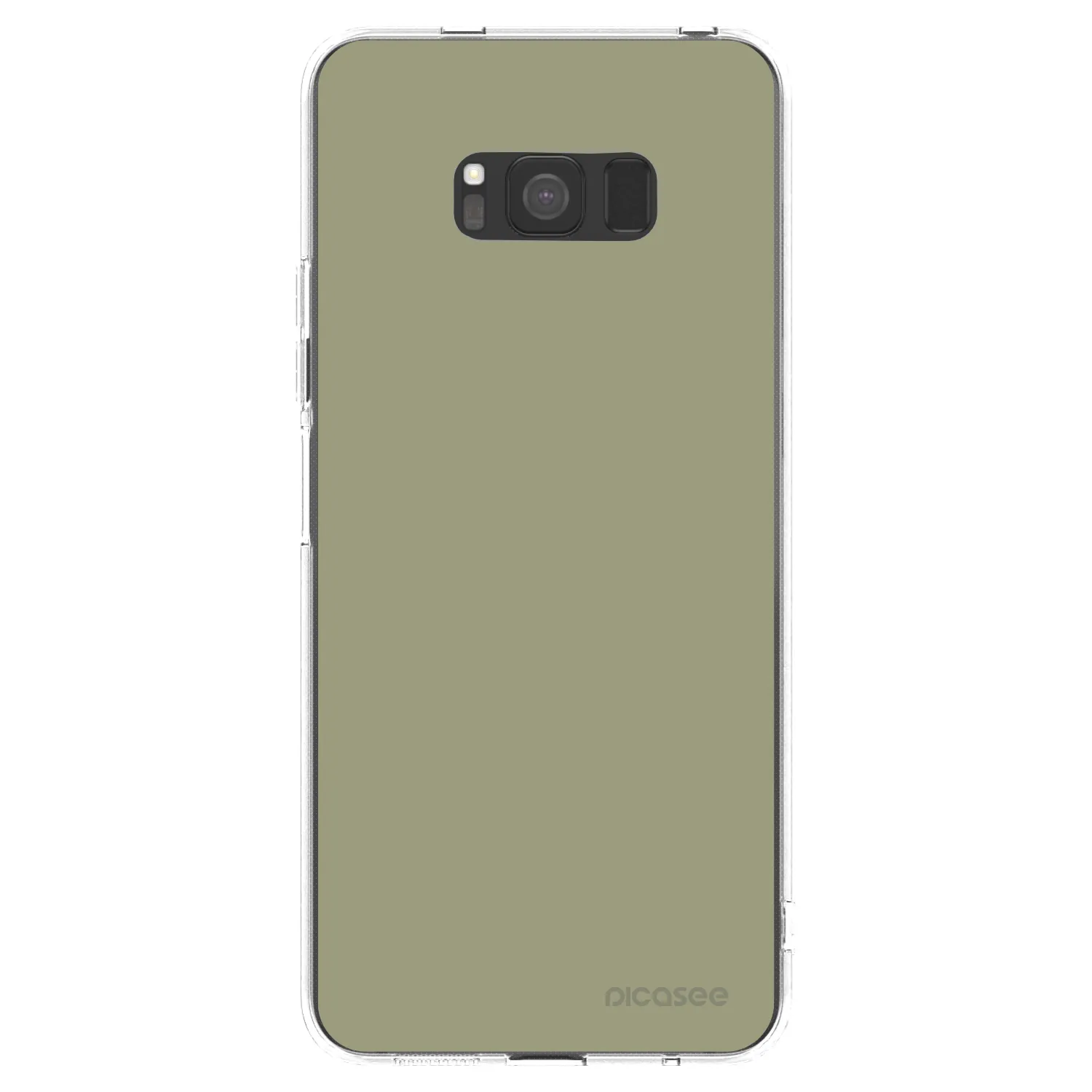 Picasee silikonowe przeźroczyste etui na Samsung Galaxy S8 G950F - Dewy Dawn