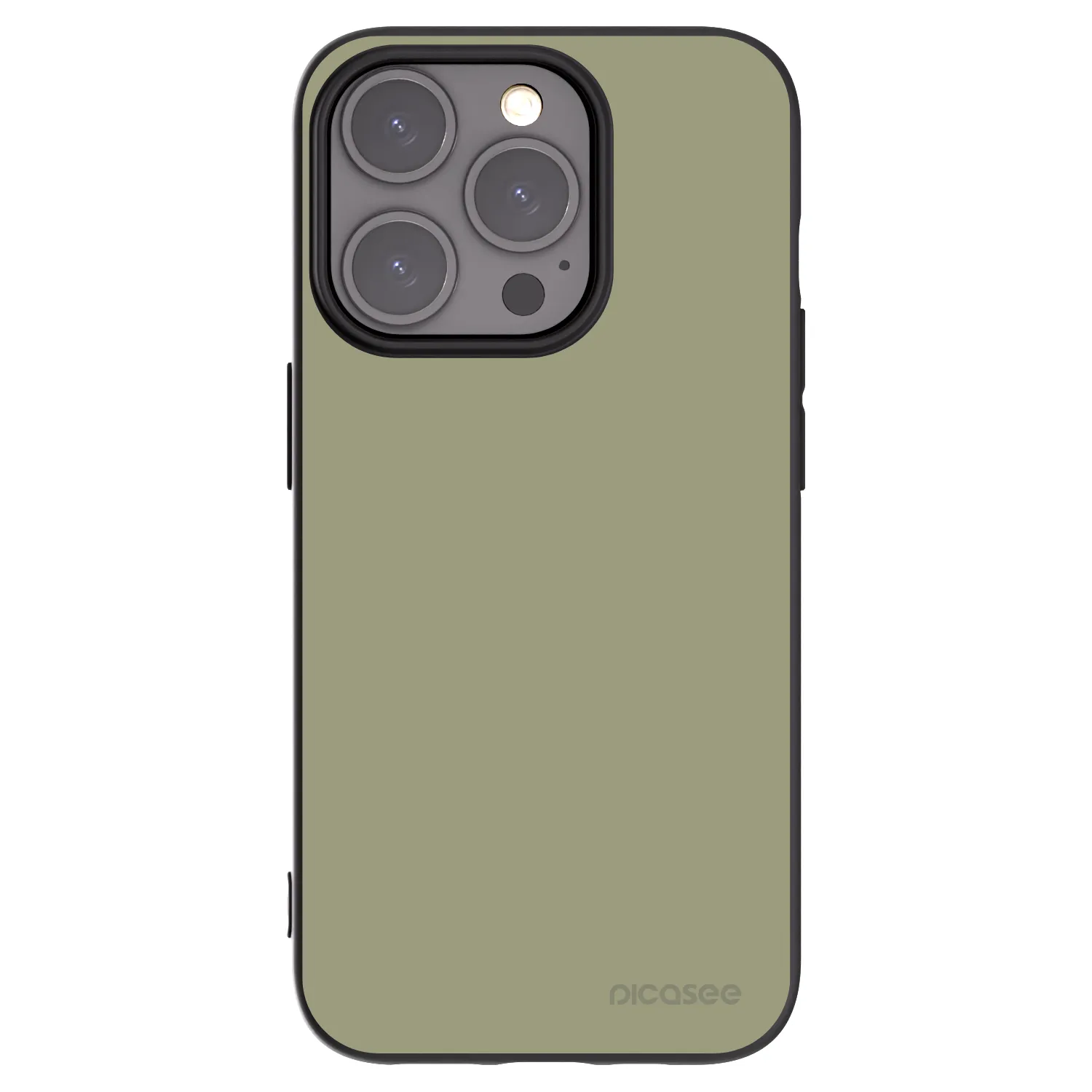 Picasee silikonowe czarne etui na Apple iPhone 15 Pro - Dewy Dawn