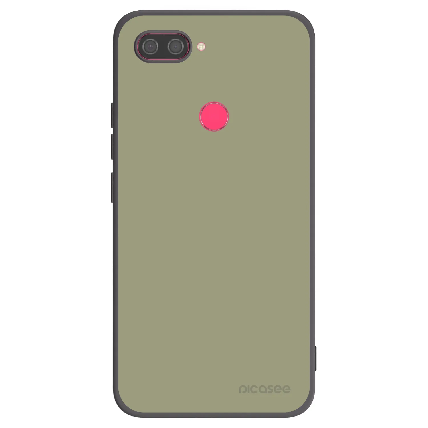 Picasee silikonowe czarne etui na Xiaomi Mi 8 Lite - Dewy Dawn