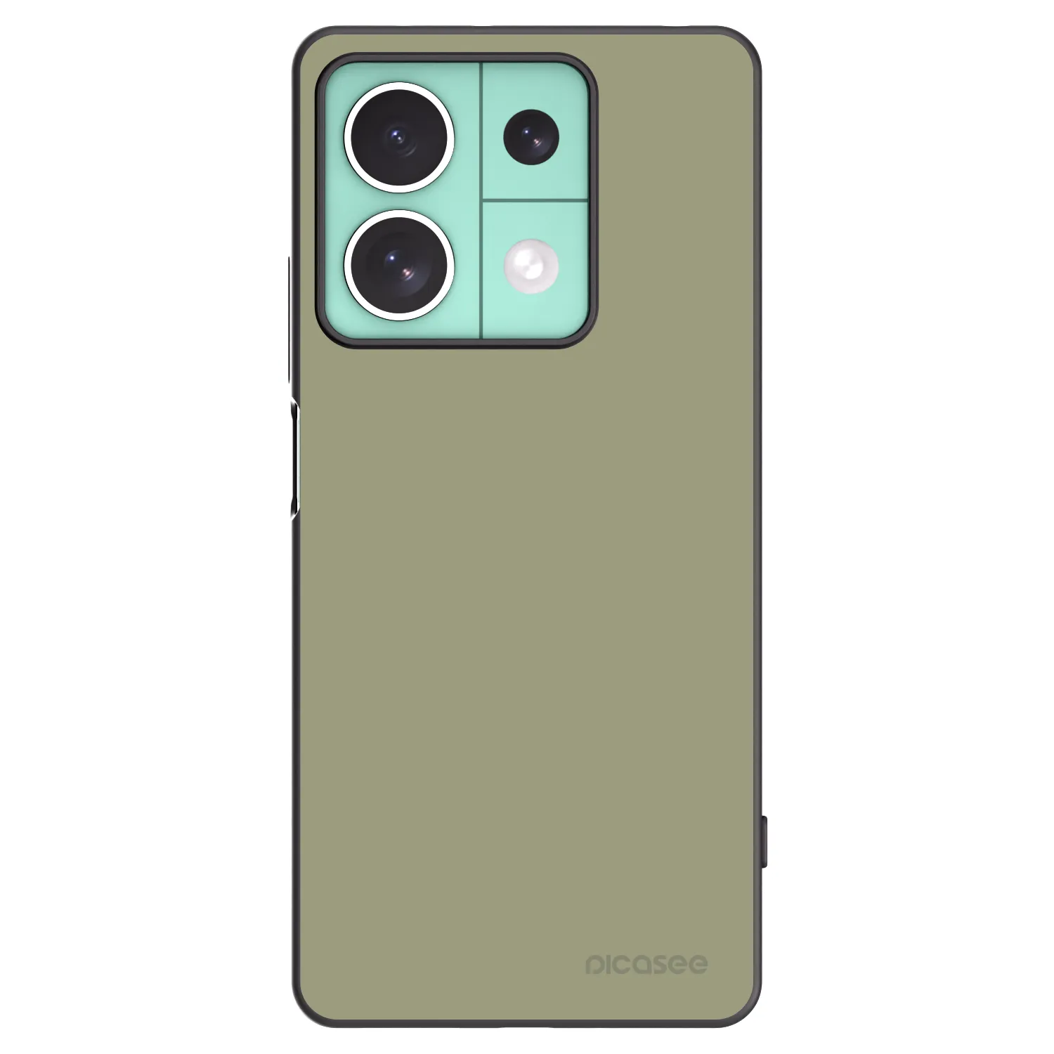 Picasee silikonowe czarne etui na Xiaomi Redmi Note 13 5G - Dewy Dawn