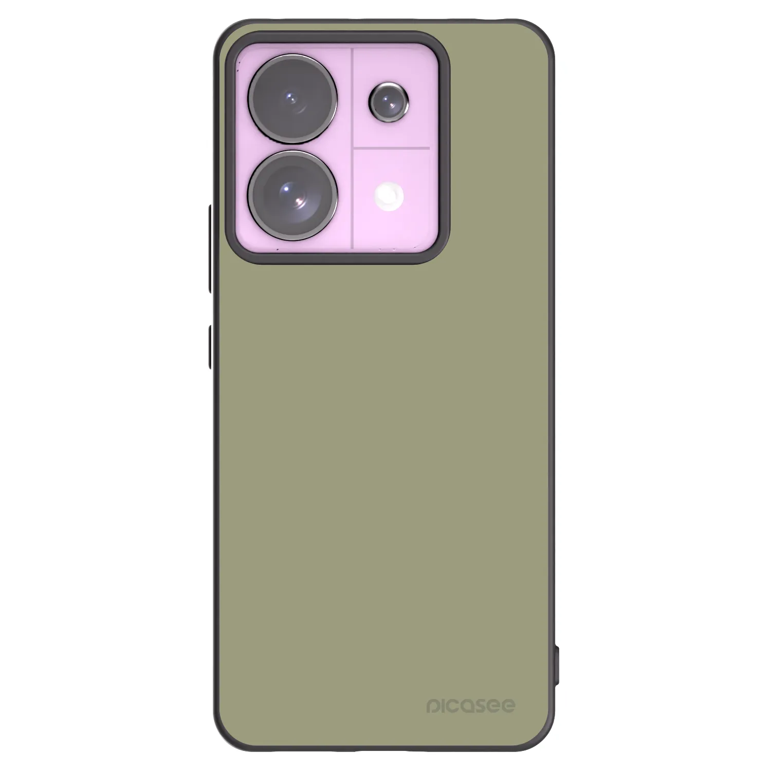 Picasee silikonowe czarne etui na Xiaomi Redmi Note 13 Pro 5G - Dewy Dawn