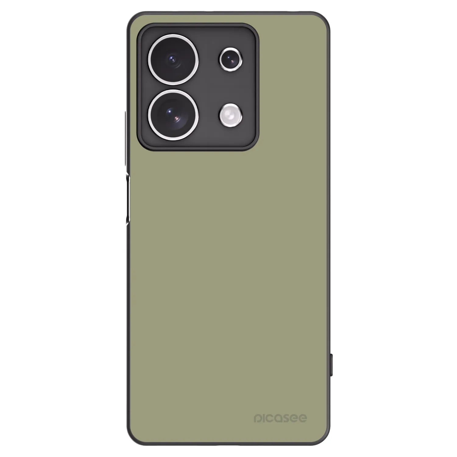 Picasee silikonowe czarne etui na Xiaomi Redmi Note 13 4G - Dewy Dawn