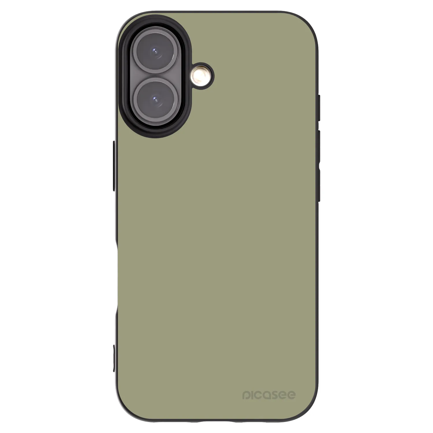 Picasee silikonowe czarne etui na Apple iPhone 16 - Dewy Dawn