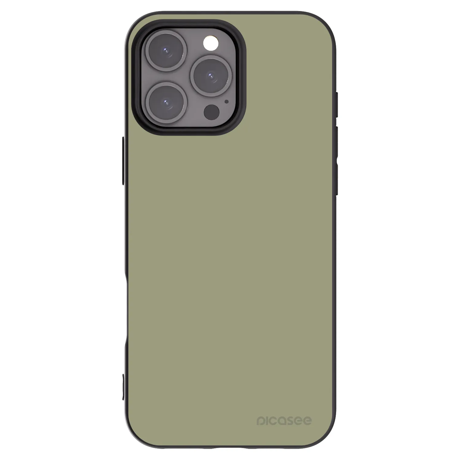 Picasee silikonowe czarne etui na Apple iPhone 16 Pro Max - Dewy Dawn