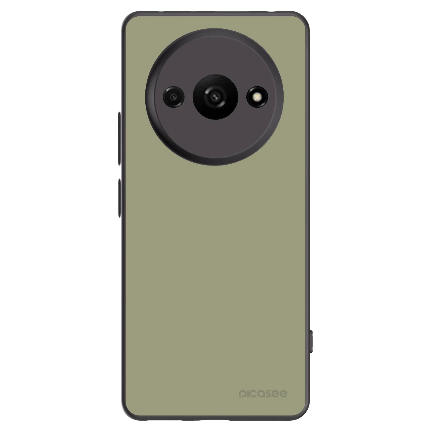 Picasee silikonowe czarne etui na Xiaomi Redmi A3 - Dewy Dawn