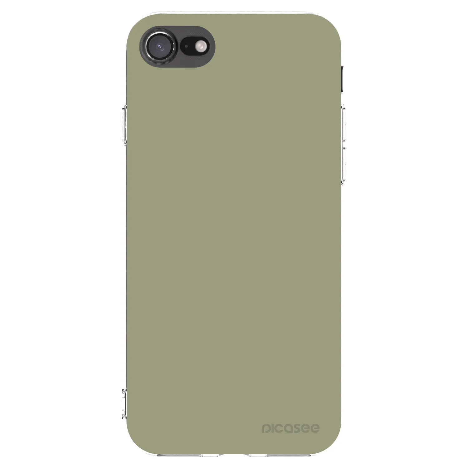 Picasee silikonowe przeźroczyste etui na Apple iPhone 7 - Dewy Dawn