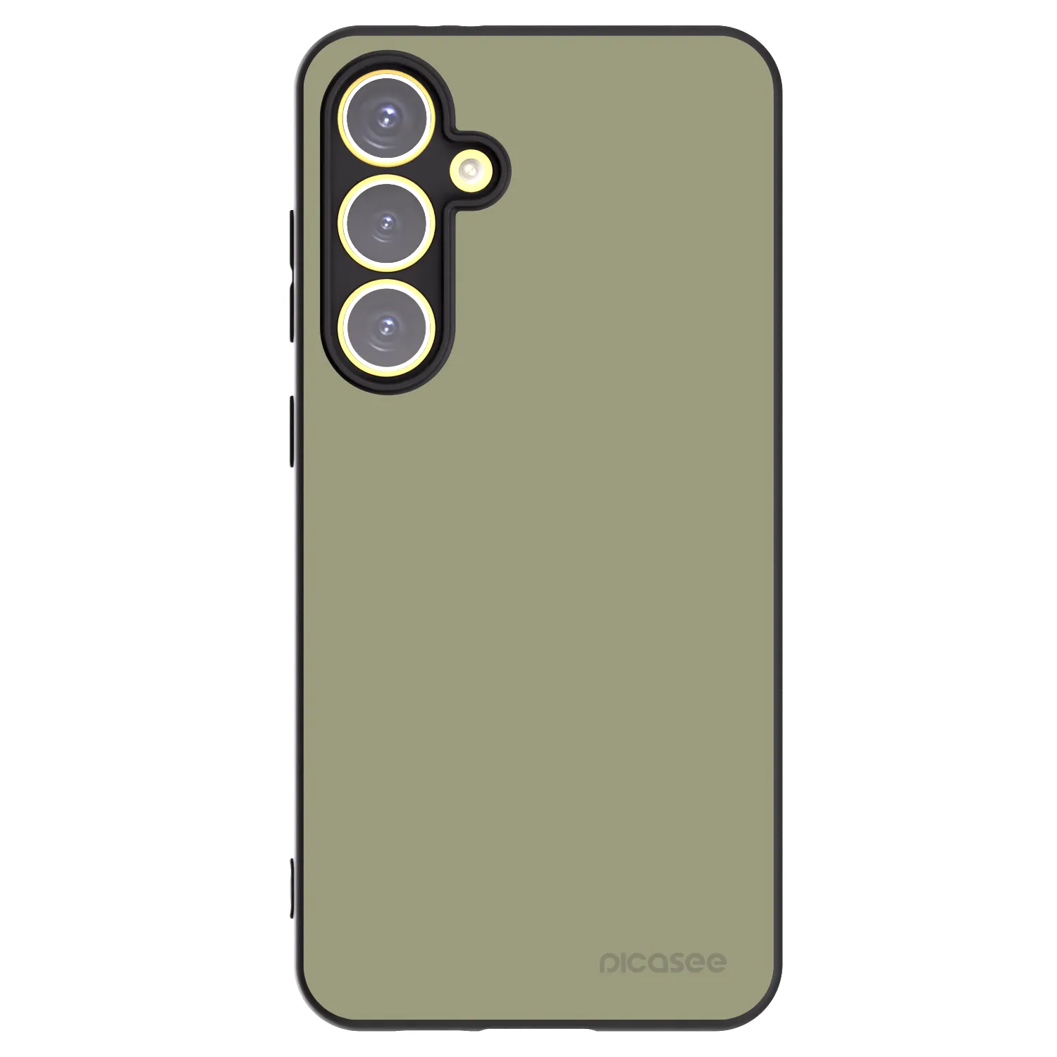 Picasee silikonowe czarne etui na Samsung Galaxy S24 FE S721B - Dewy Dawn