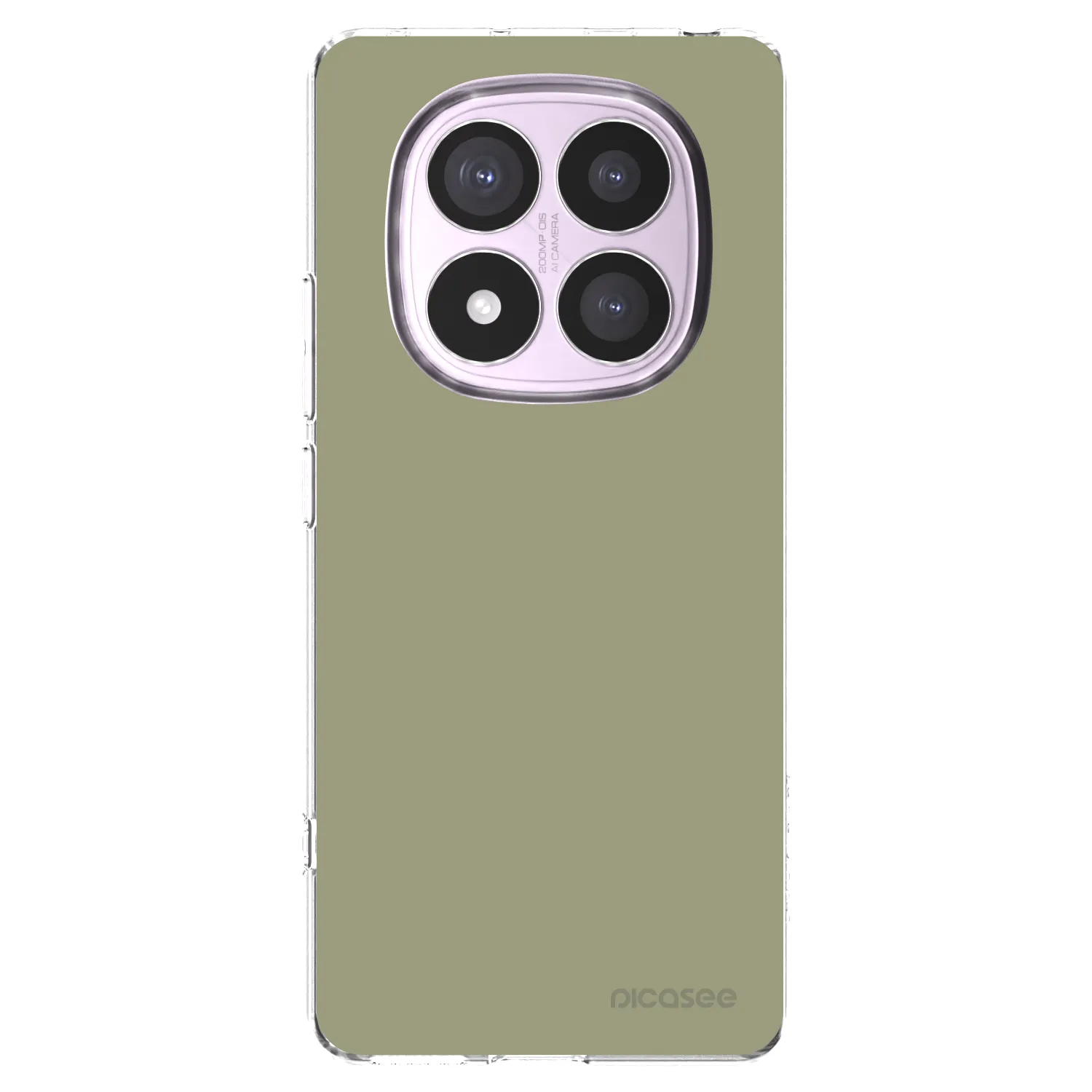 Picasee silikonowe przeźroczyste etui na Xiaomi Redmi Note 14 Pro 5G - Dewy Dawn