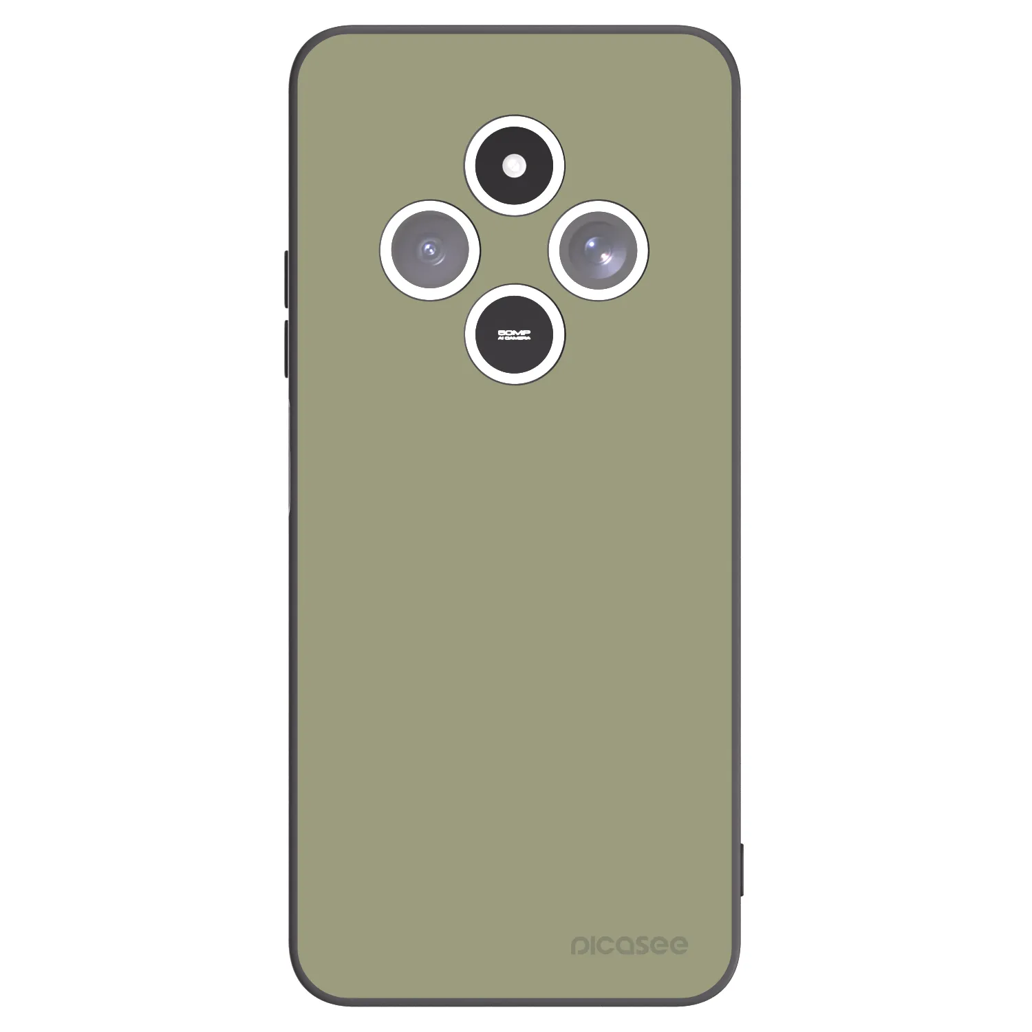 Picasee silikonowe czarne etui na Xiaomi Redmi 14C - Dewy Dawn
