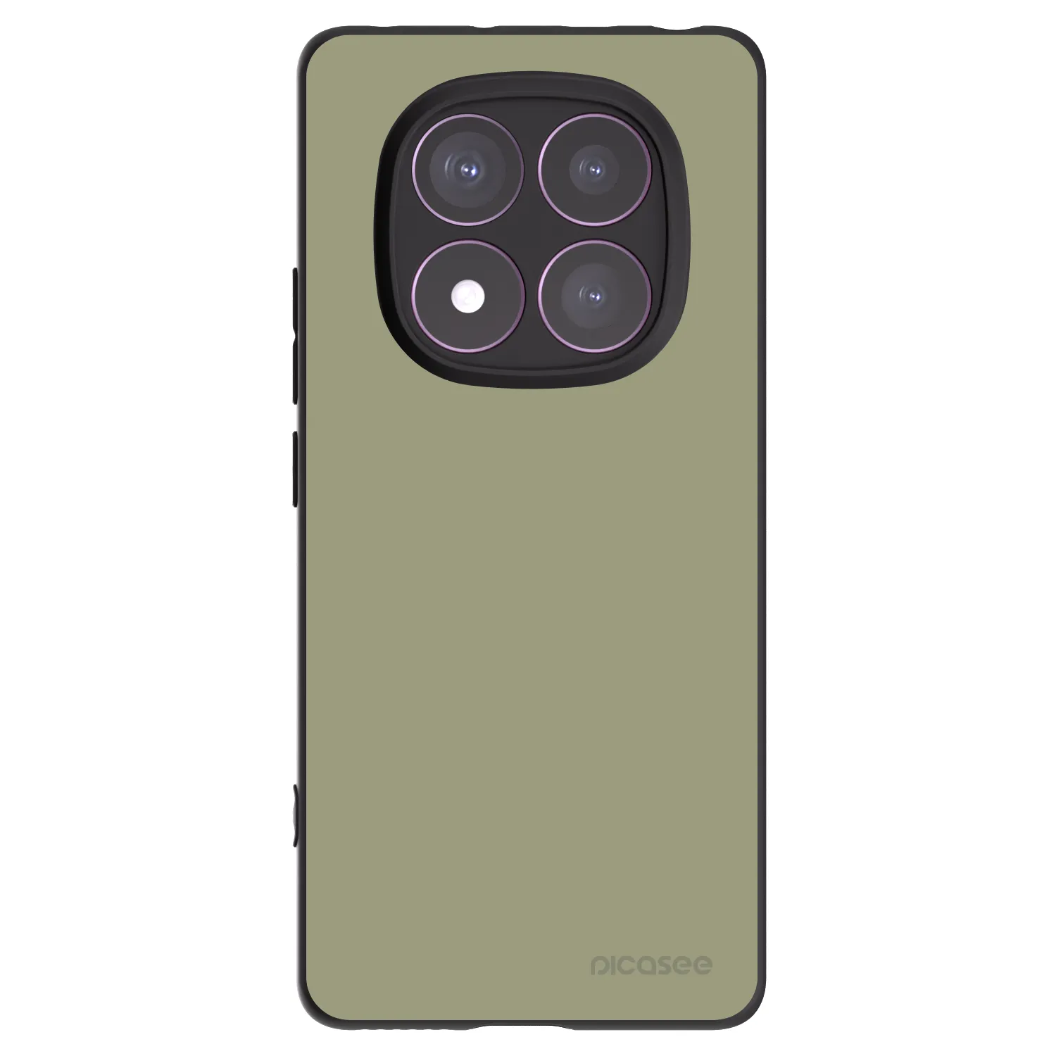 Picasee silikonowe czarne etui na Xiaomi Redmi Note 14 Pro 4G - Dewy Dawn