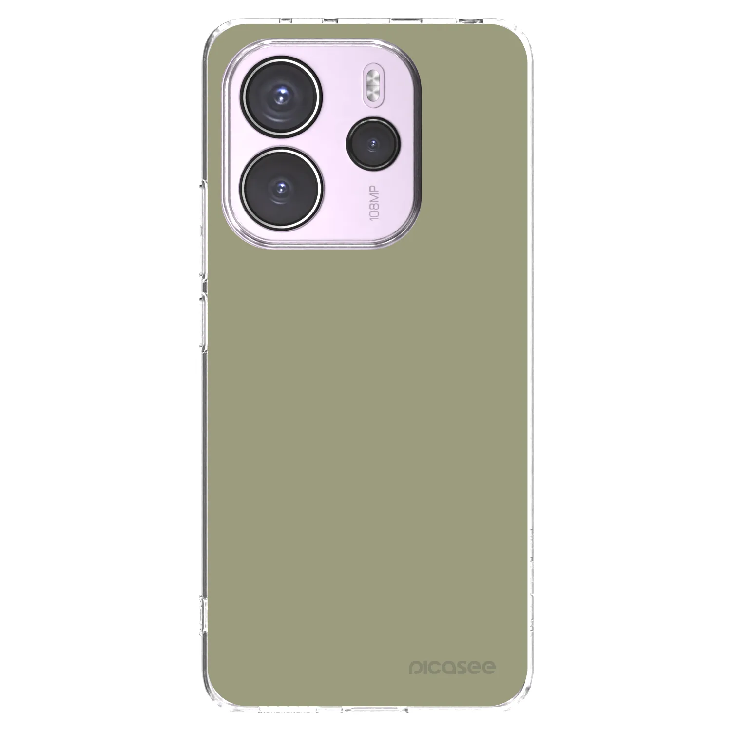 Picasee silikonowe przeźroczyste etui na Xiaomi Redmi Note 14 4G - Dewy Dawn