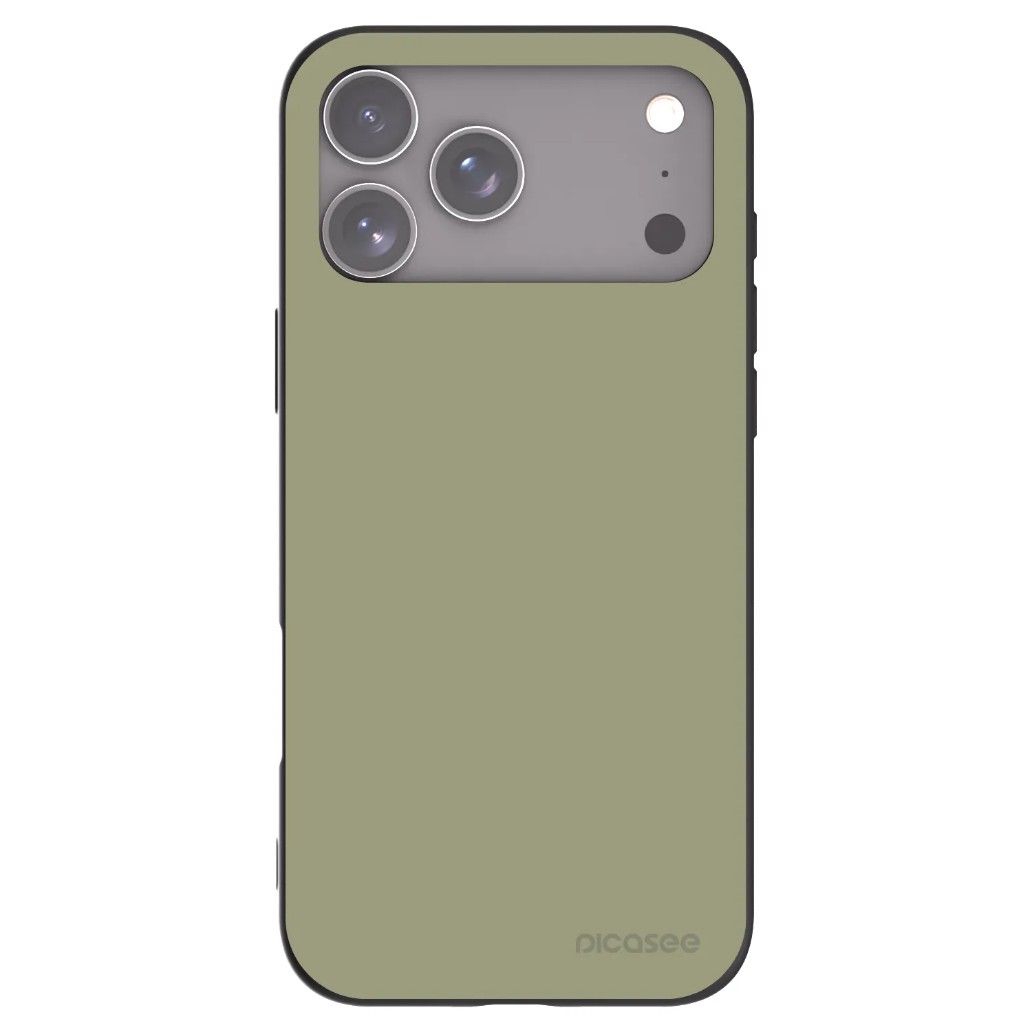 Picasee silikonowe czarne etui na Apple iPhone 17 Pro Max - Dewy Dawn