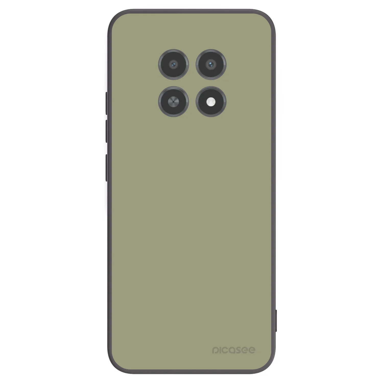 Picasee silikonowe czarne etui na Realme 12X - Dewy Dawn