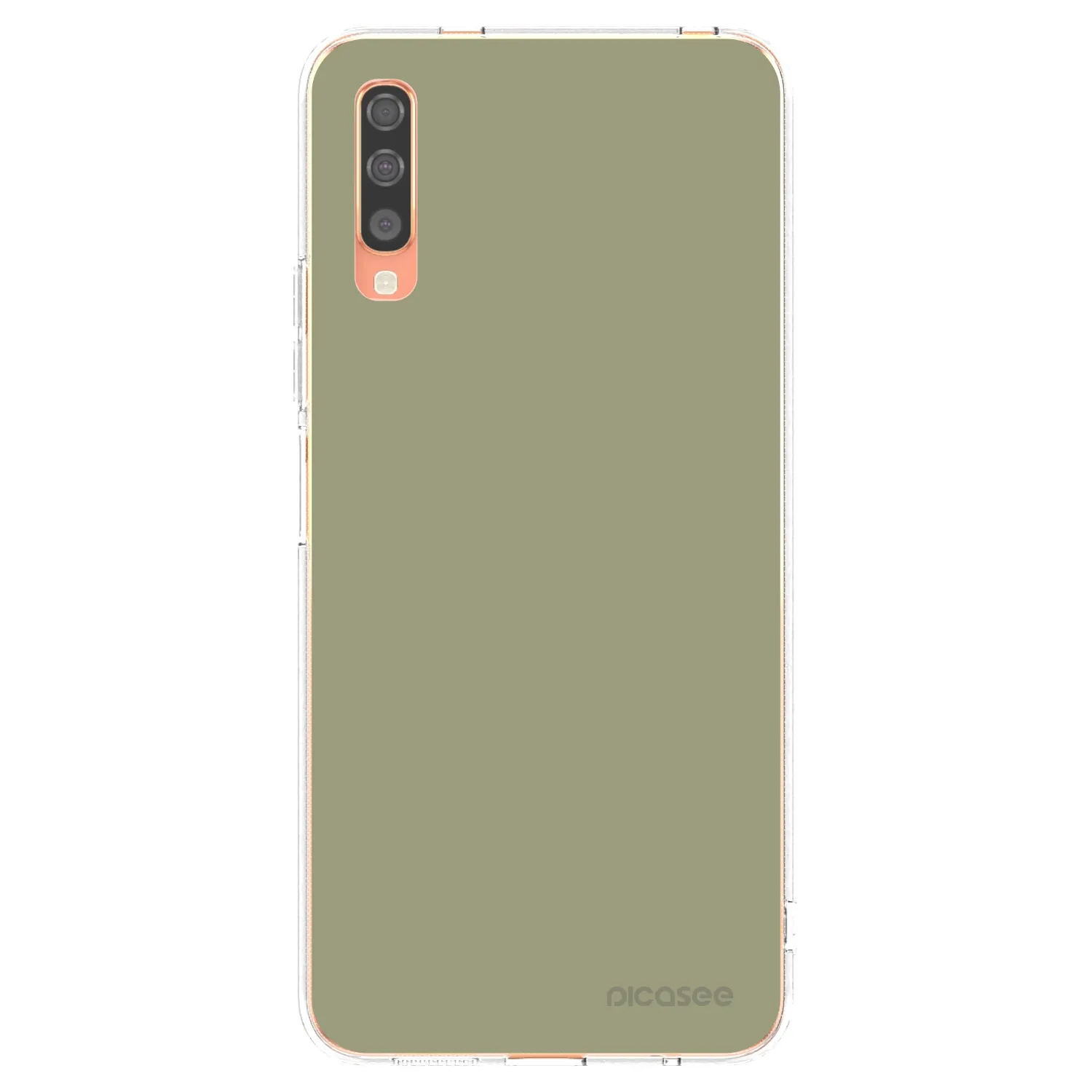 Picasee silikonowe przeźroczyste etui na Samsung Galaxy A70 A705F - Dewy Dawn