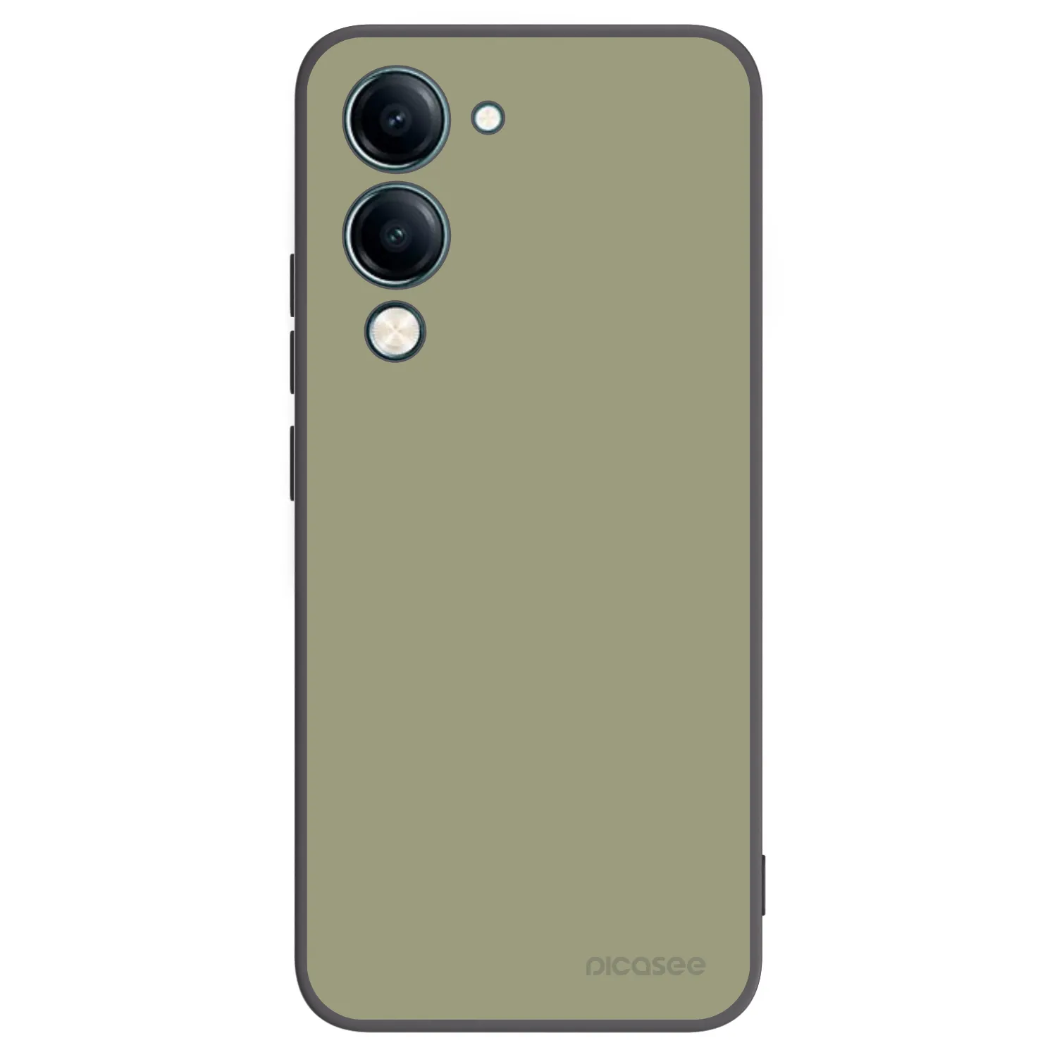Picasee silikonowe czarne etui na Vivo Y29s 5G - Dewy Dawn